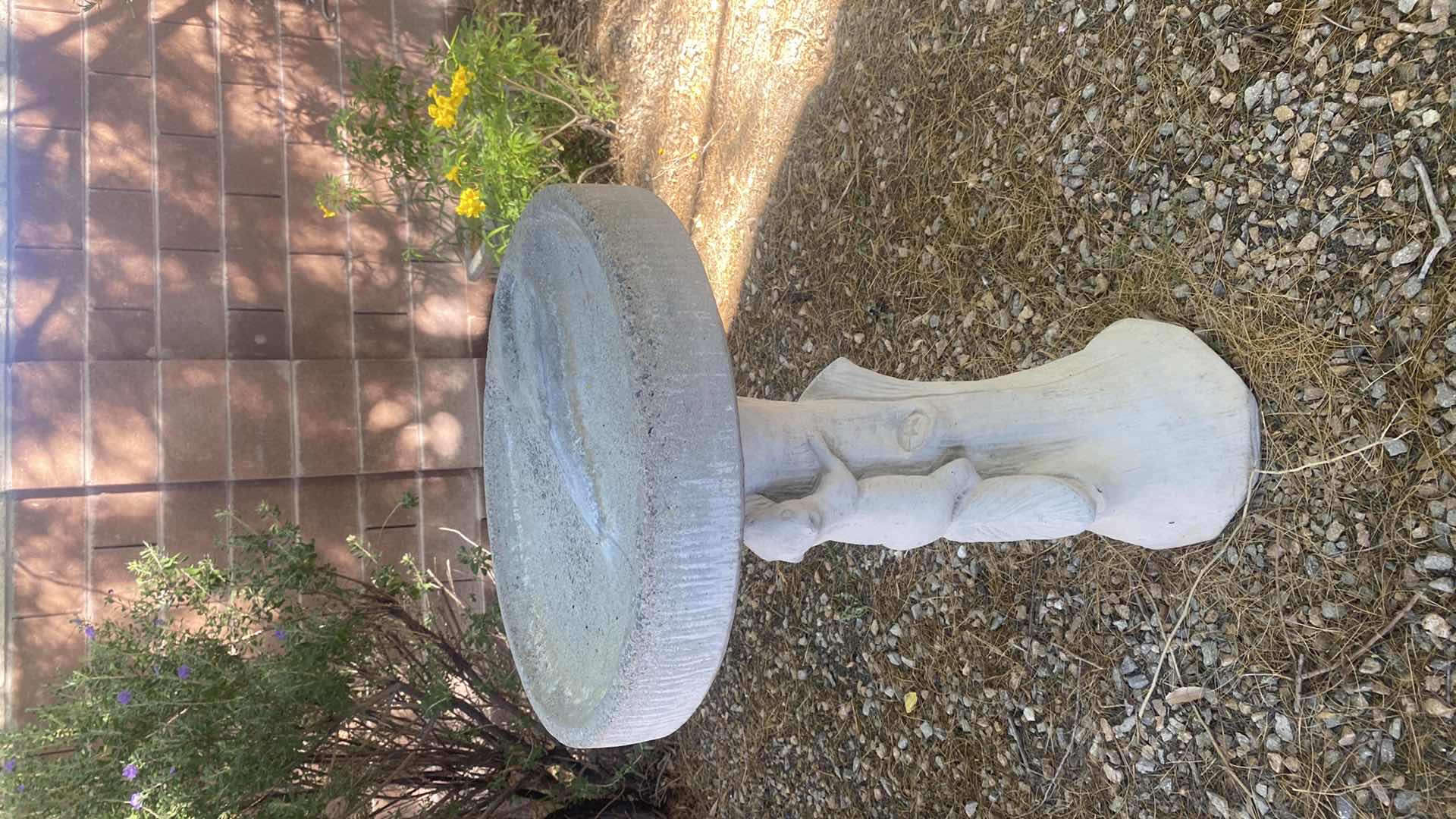 Photo 1 of HEAVY BIRDBATH H28”