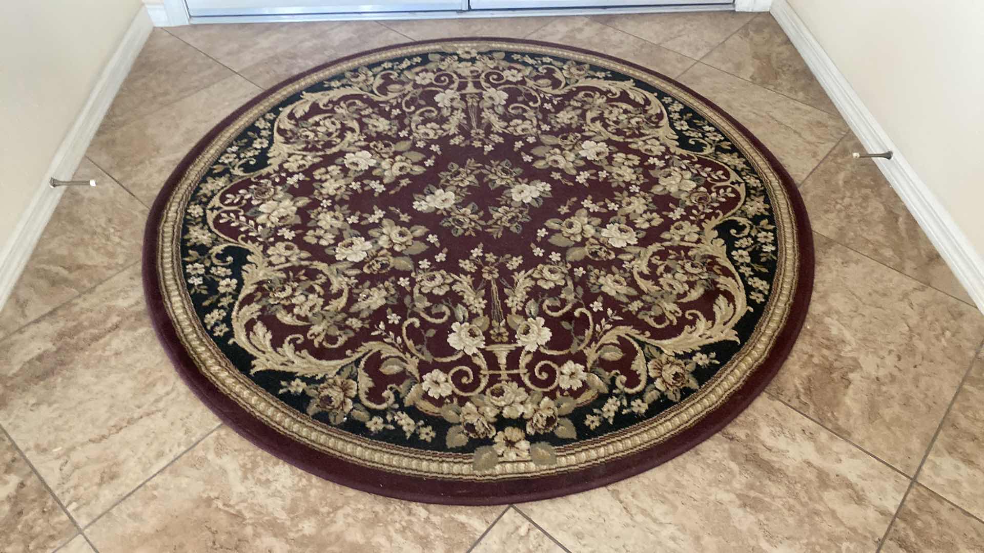 Photo 1 of 3-THROW RUGS LARGEST 63”ROUND