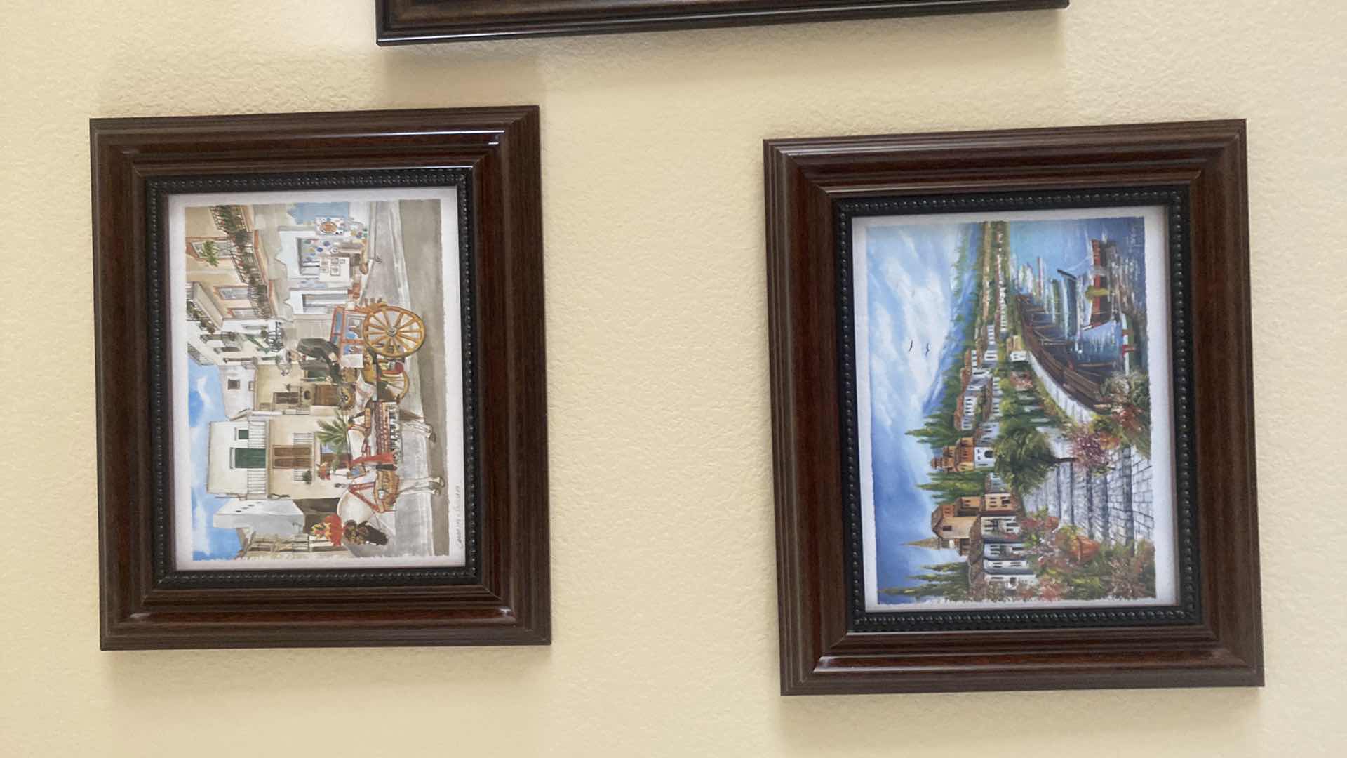 Photo 1 of 5-FRAMED ARCHITECTURAL  PRINTS ARTWORK LARGEST 19 1/2” x 16 1/2”