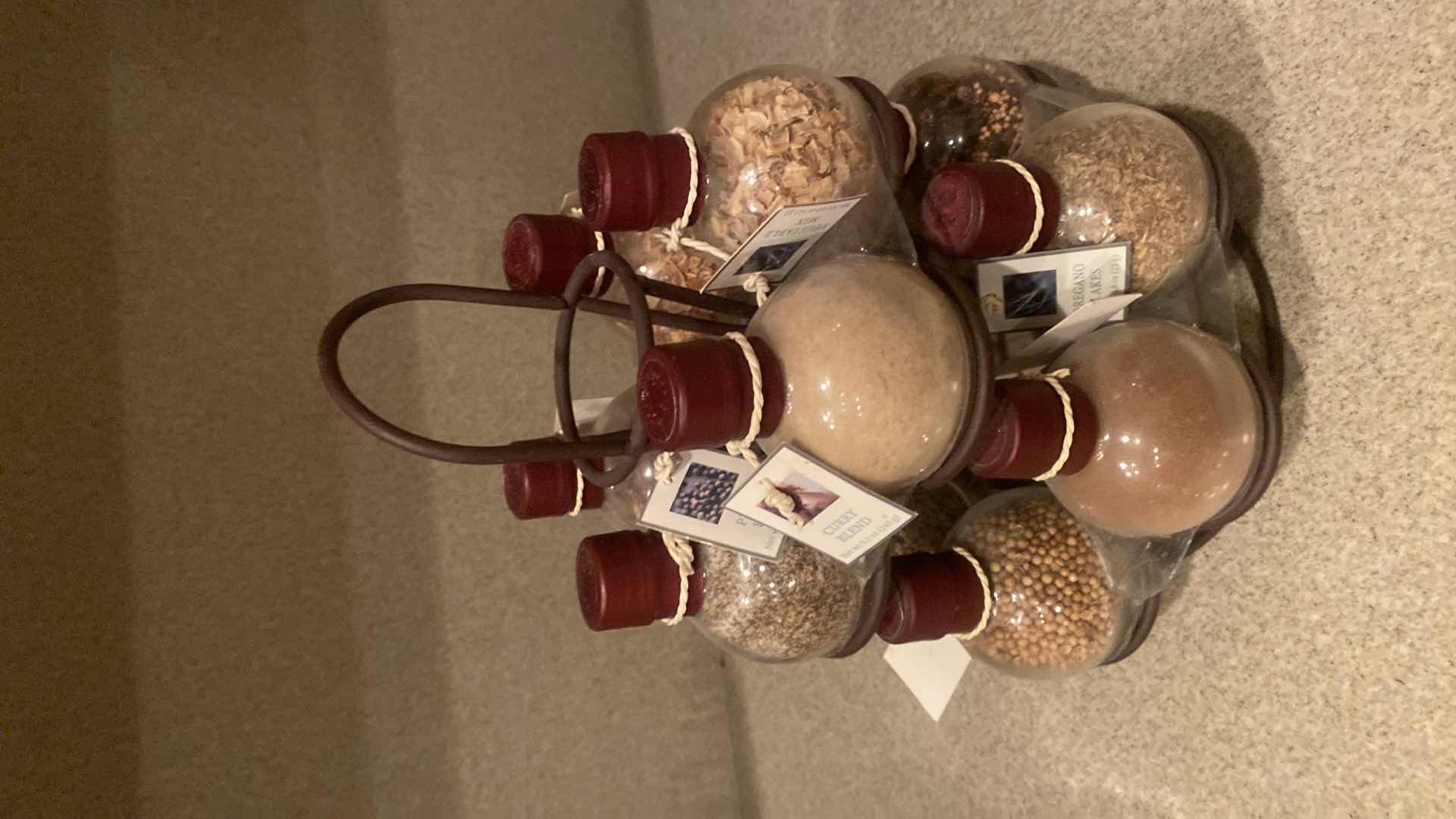 Photo 1 of SPICE RACK WITH 12 SPICES