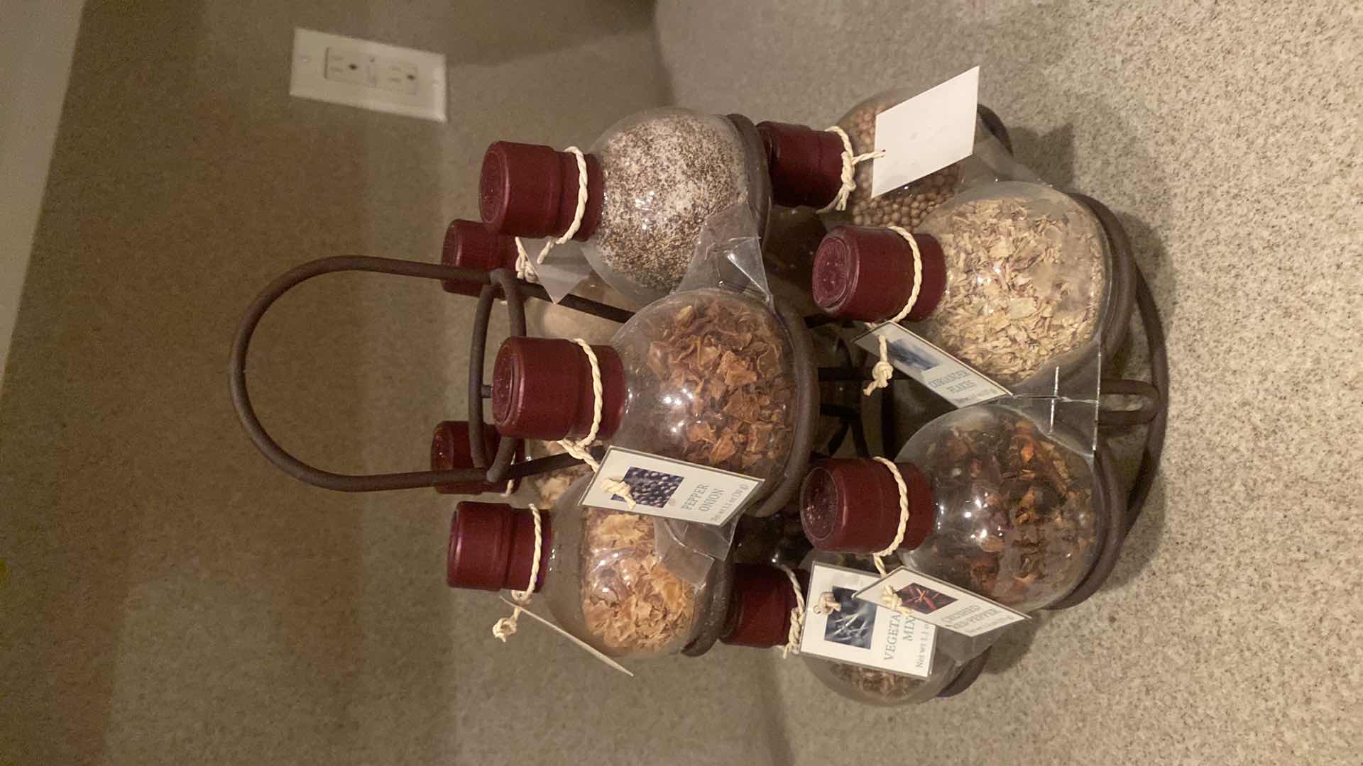 Photo 1 of SPICE RACK WITH 12 SPICES