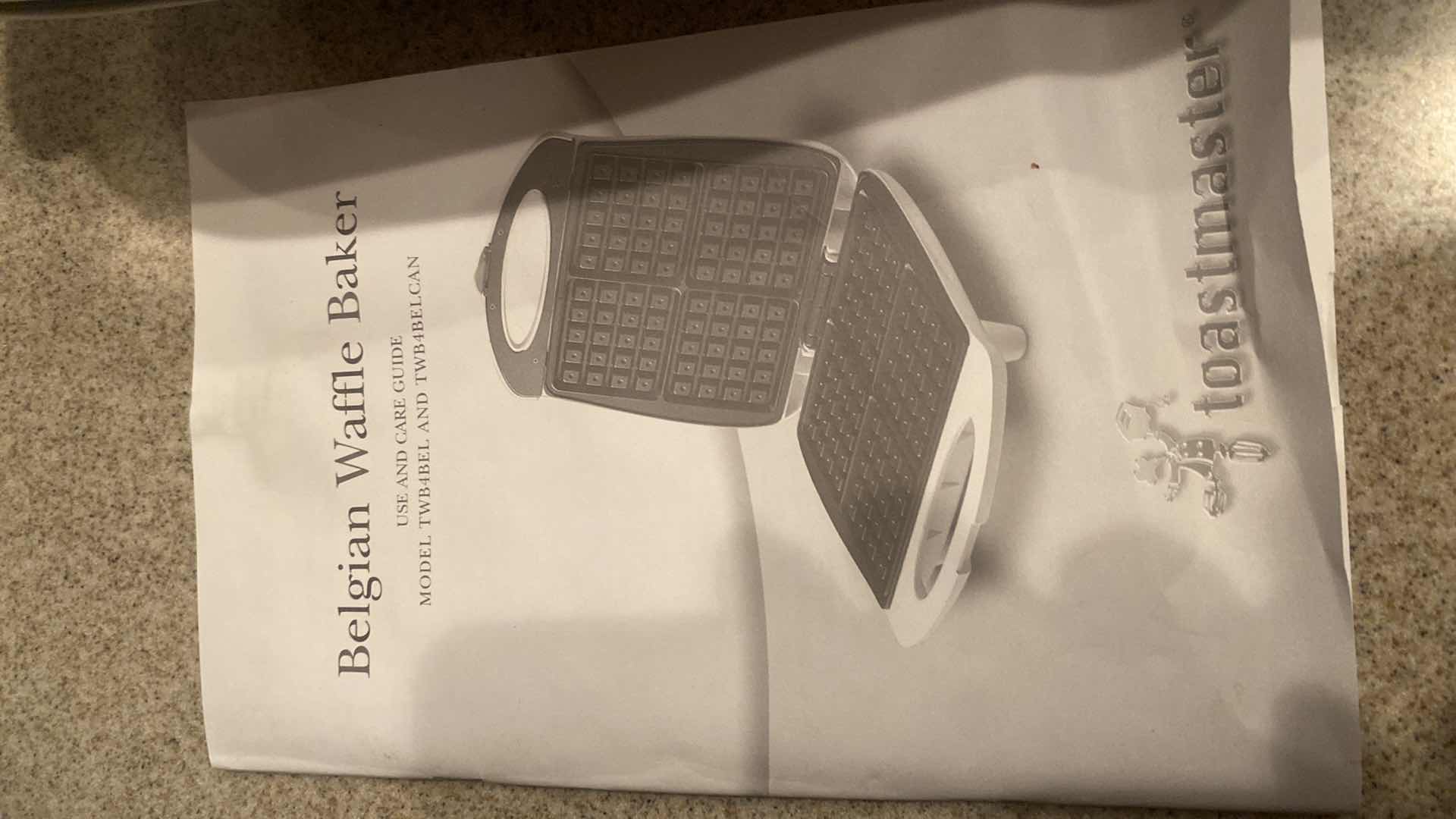 Photo 1 of TOASTMASTER BELGIAN WAFFLE MAKER
