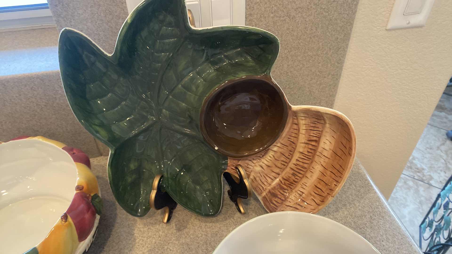 Photo 1 of 4-CERAMIC SERVE WARE