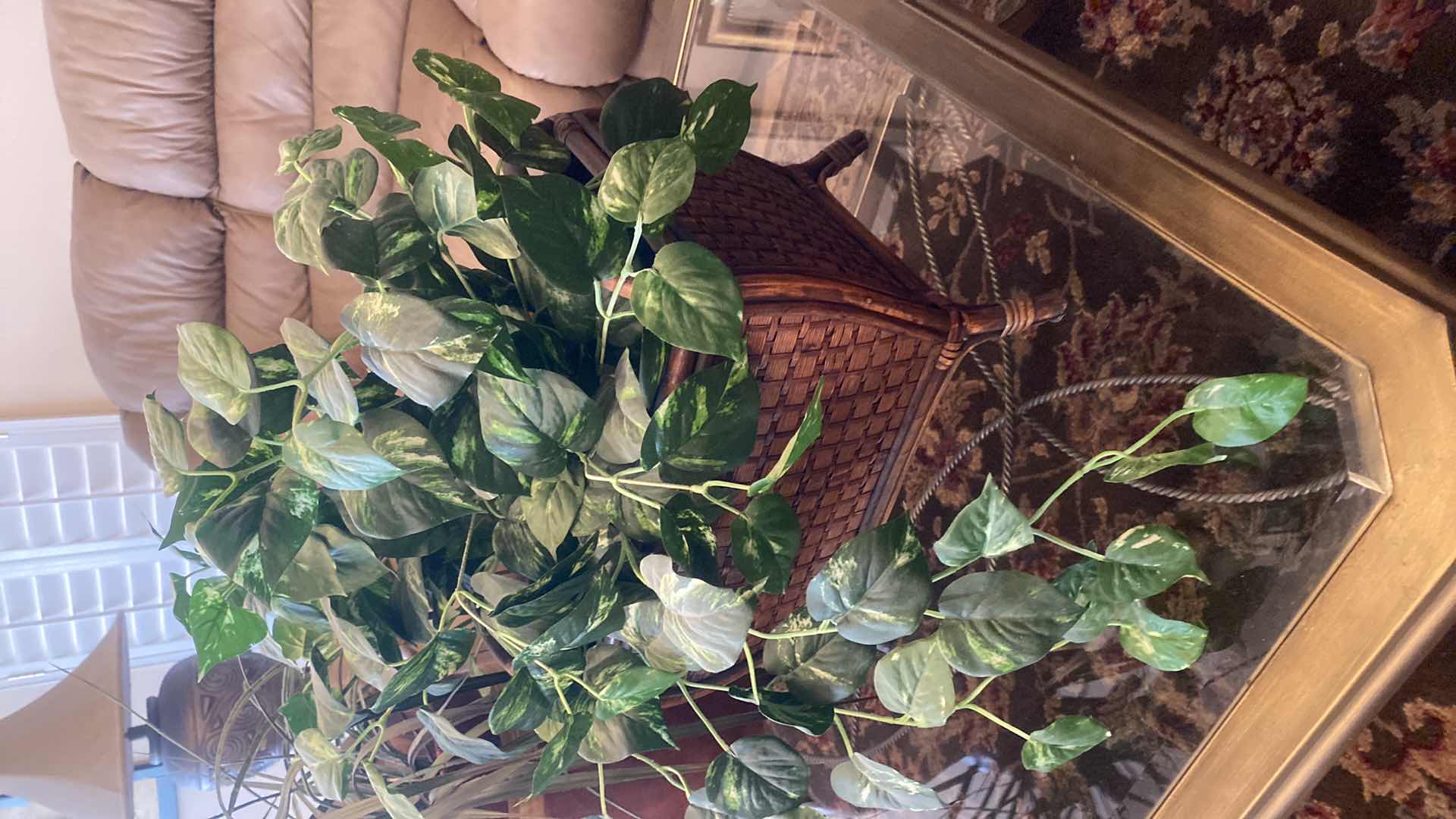 Photo 1 of 3-FAUX PLANTS LARGEST H22”