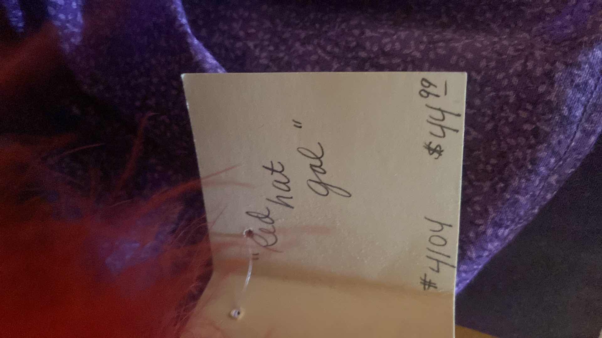 Photo 1 of MARJO DESIGNS DOLL “RED HAT GAL”  H23”