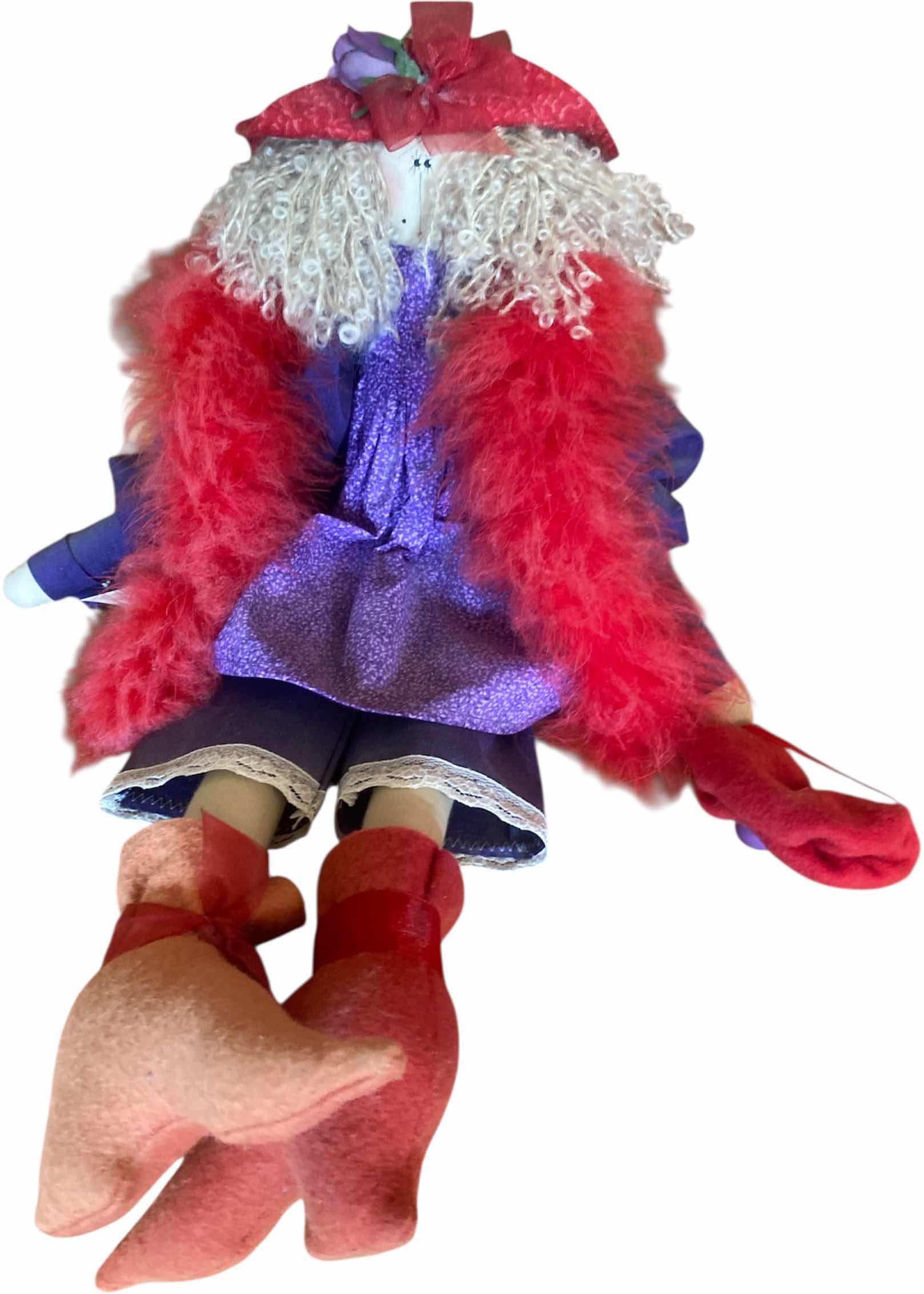 Photo 1 of MARJO DESIGNS DOLL “RED HAT GAL”  H23”