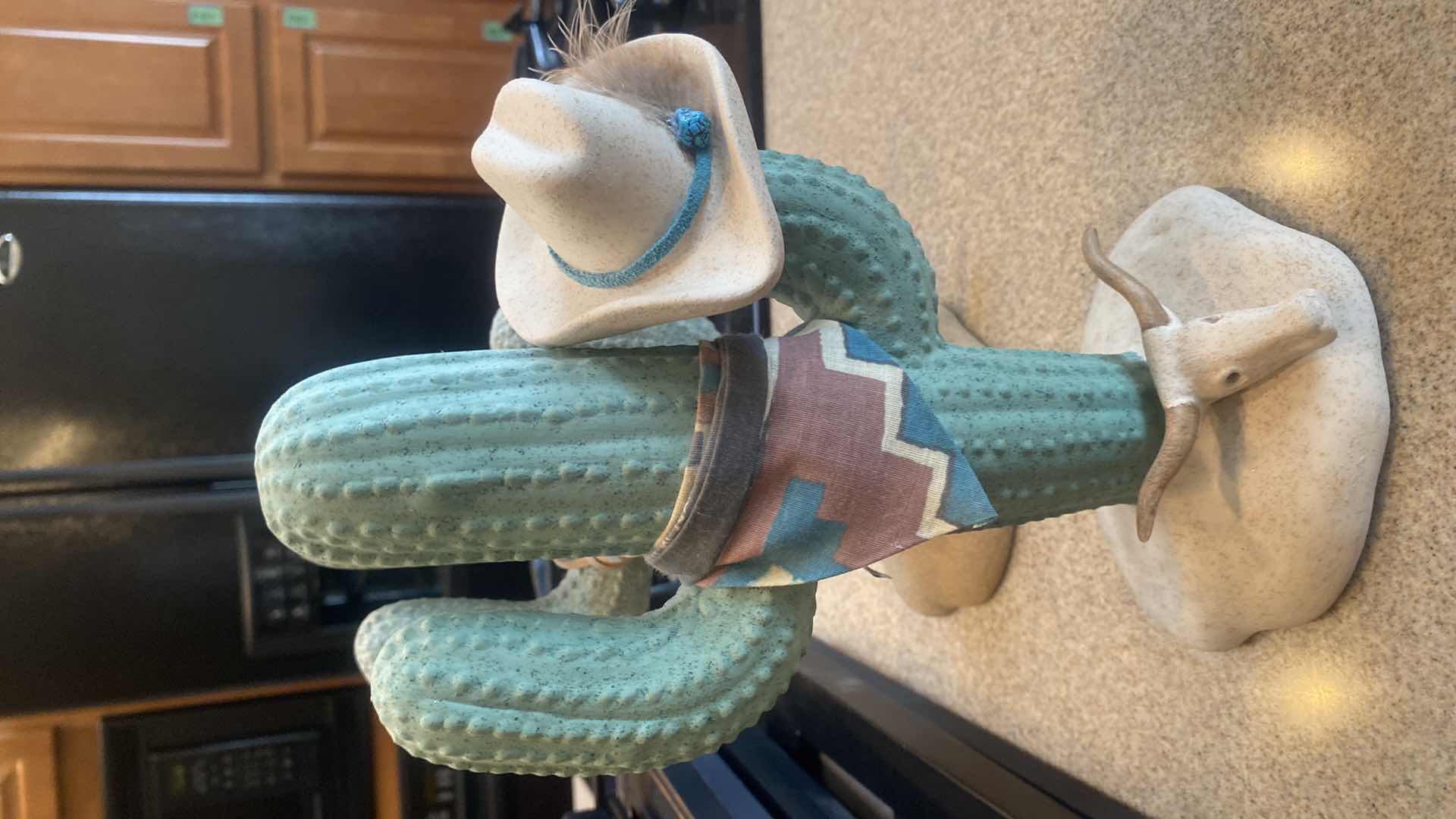 Photo 1 of PAIR OF SOUTHWEST CACTUS H10”