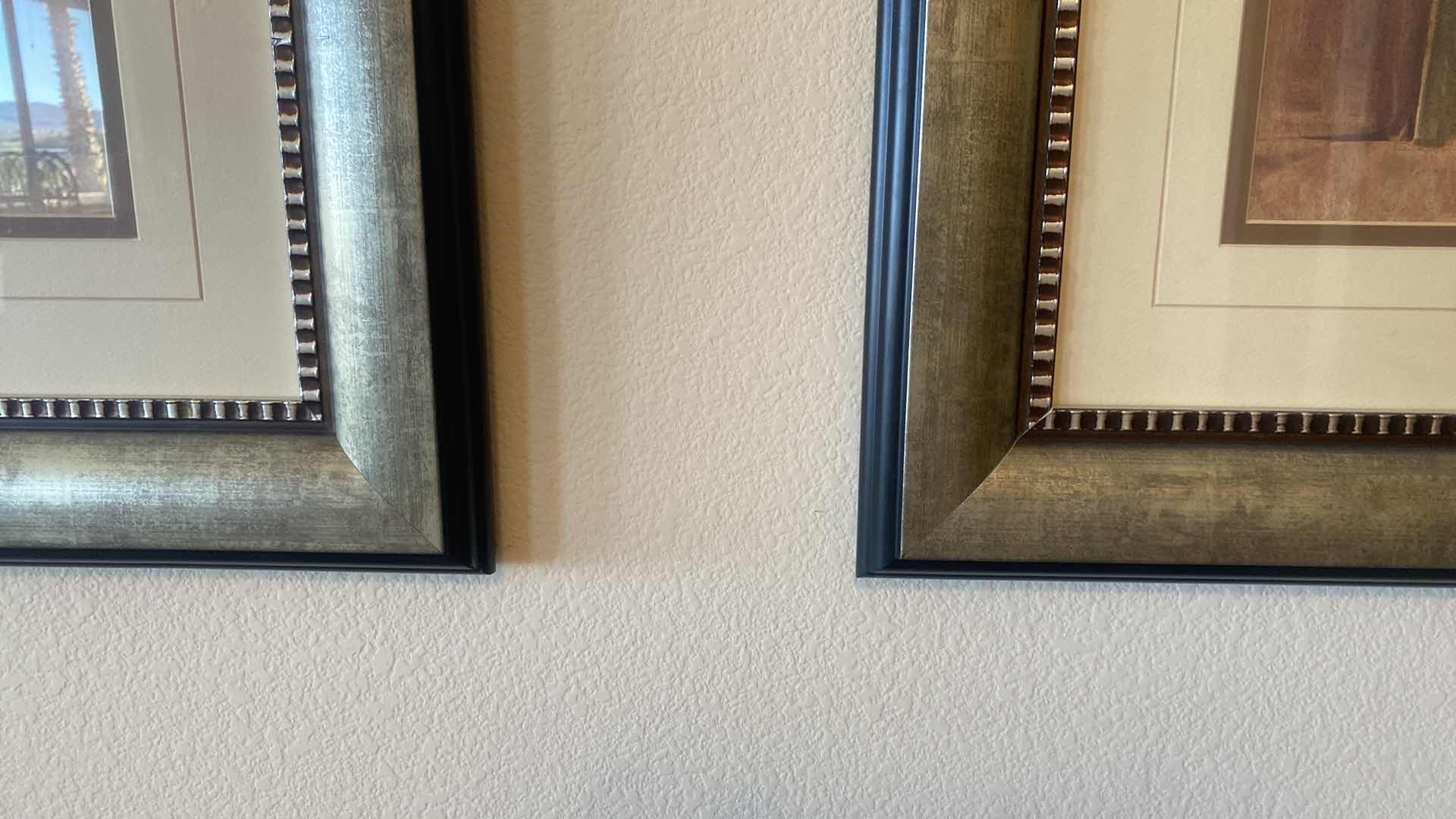 Photo 1 of 2-WOOD FRAMED PRINTS “WINDOW IN TROPICS” ARTWORK 29 1/2 x 34 1/ 2”