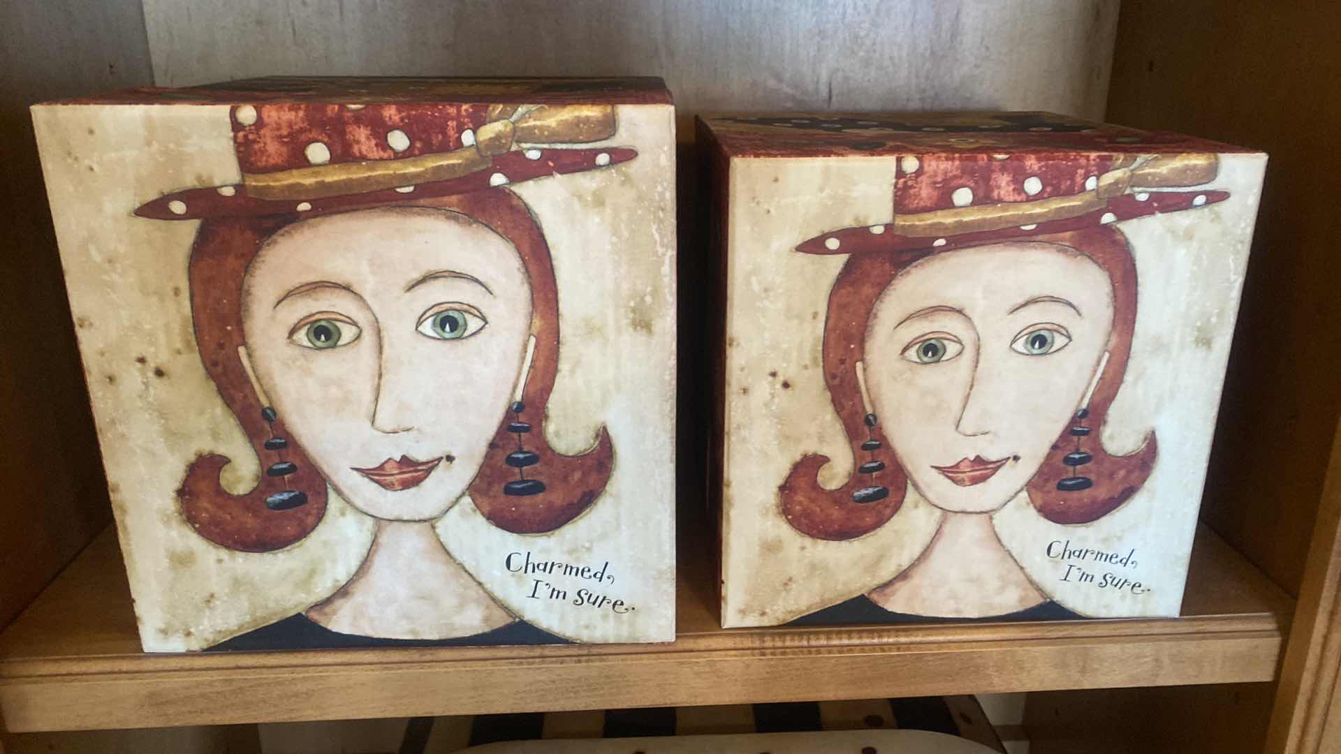 Photo 1 of 3 STACKING BOXES LARGEST 16” x 6”