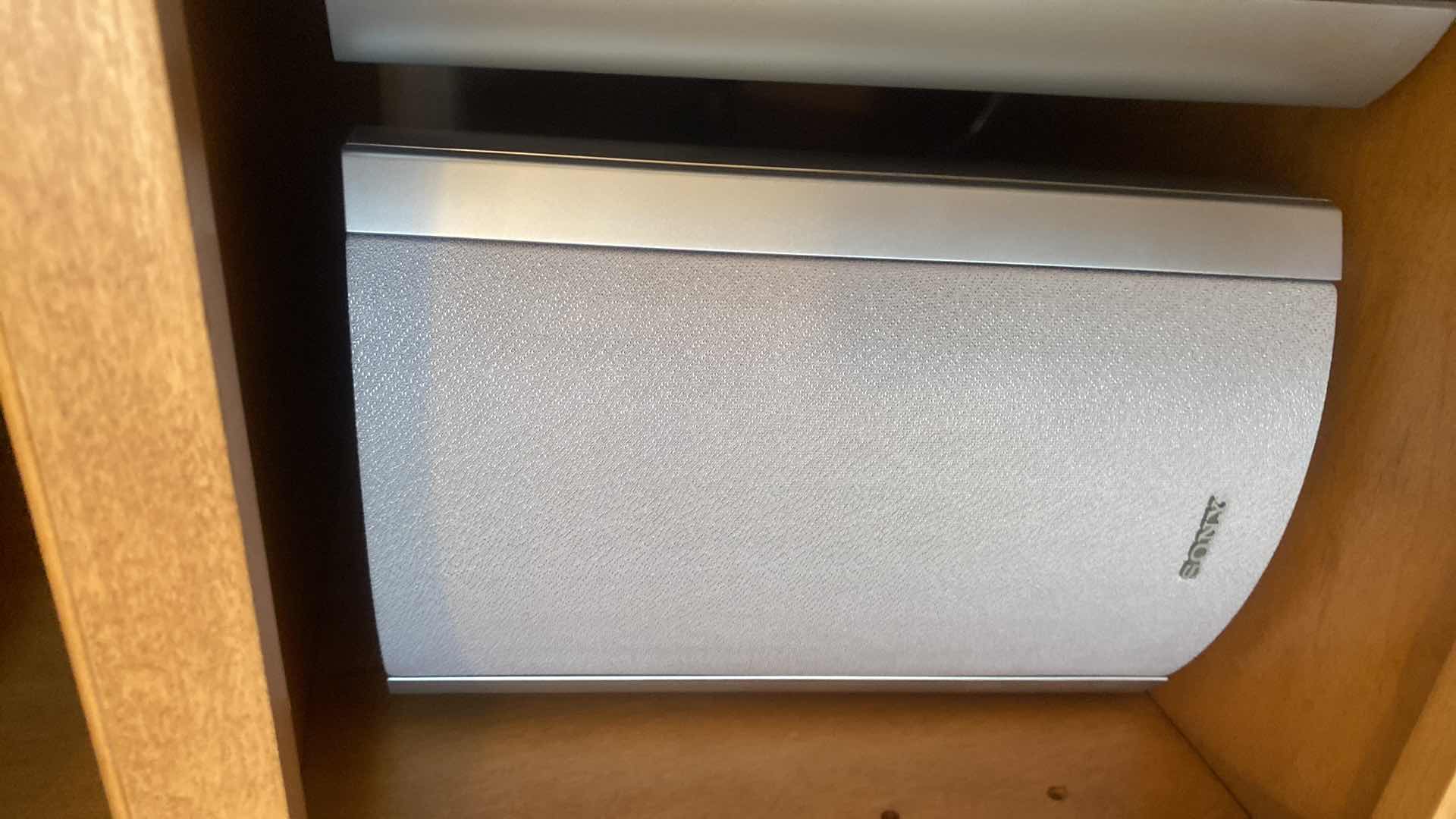 Photo 1 of SONY CD RADIO WITH SPEAKERS & REMOTE