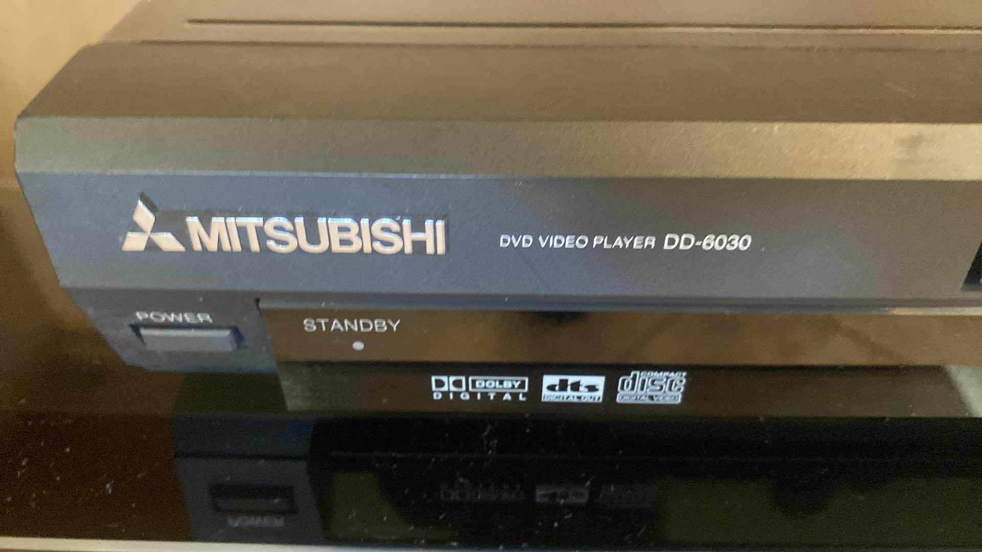 Photo 1 of MITSUBISHI DVD PLAYER WITH REMOTE
