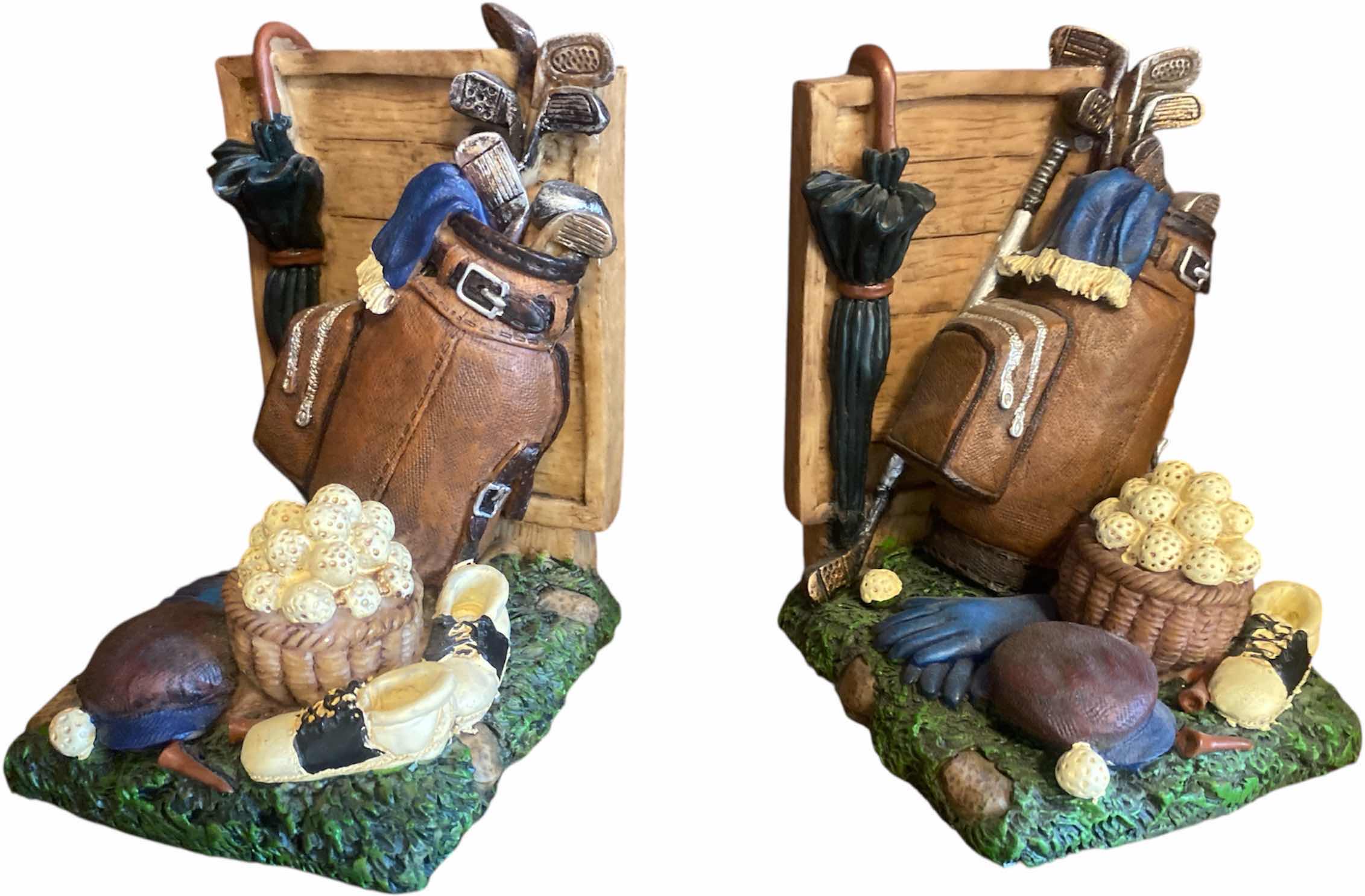 Photo 1 of GOLF BOOKENDS 4“ x 5“