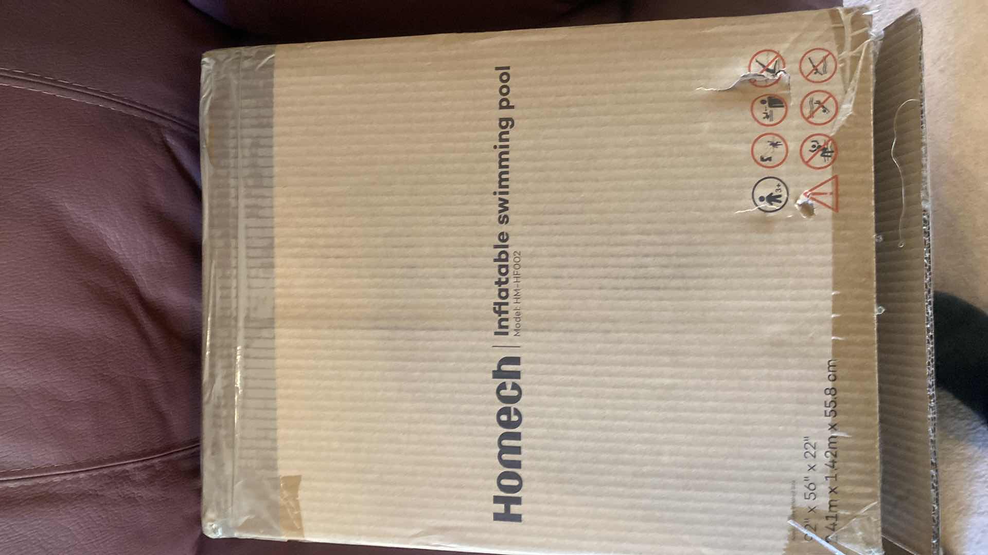 Photo 1 of HOMECH LARGE INFLATABLE POOL EST VALUE $75