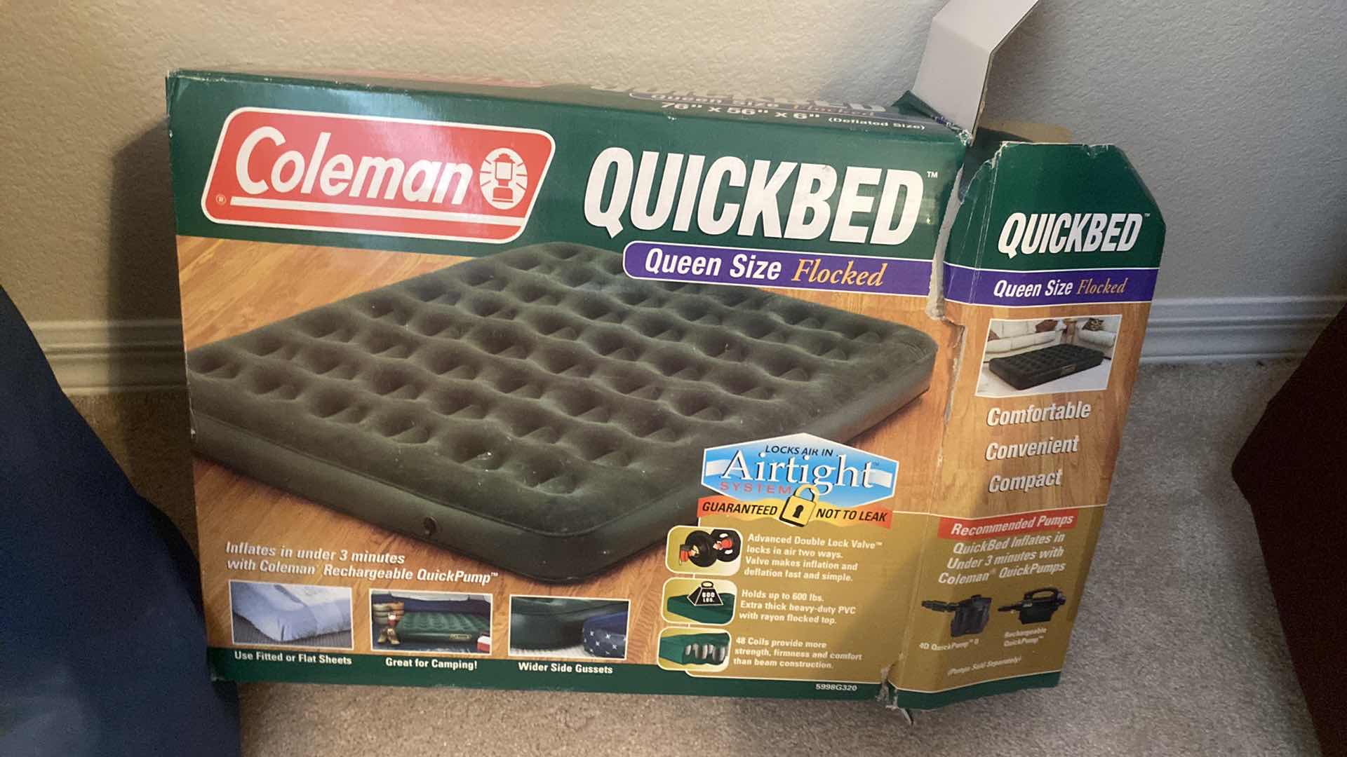 Photo 1 of AEROBED & QUEEN SIZE COLEMAN QUICKBED