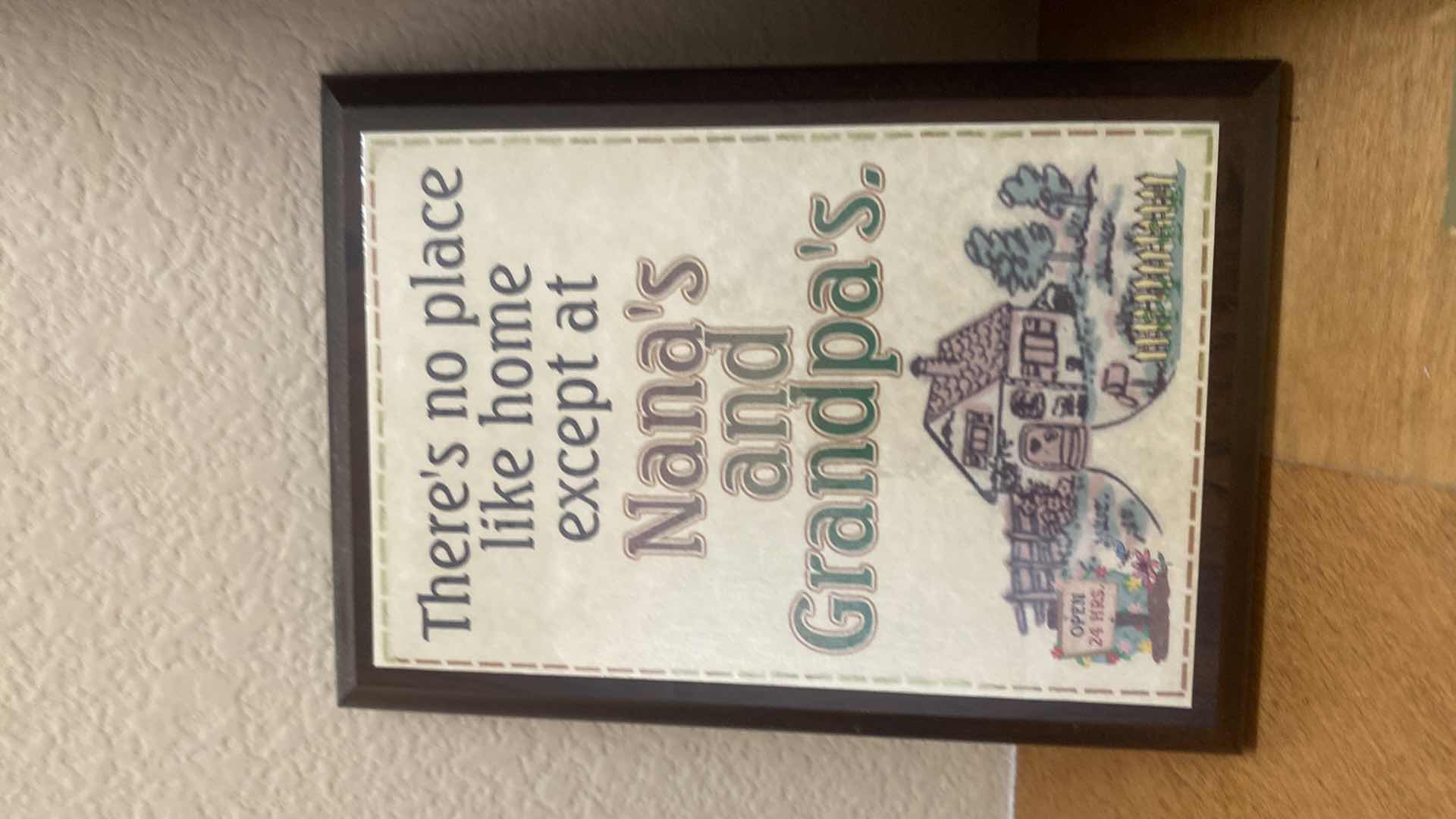 Photo 1 of 4-HOME DECOR WALL PLAQUES, OLD PHOTO 12” x 13 1/2”