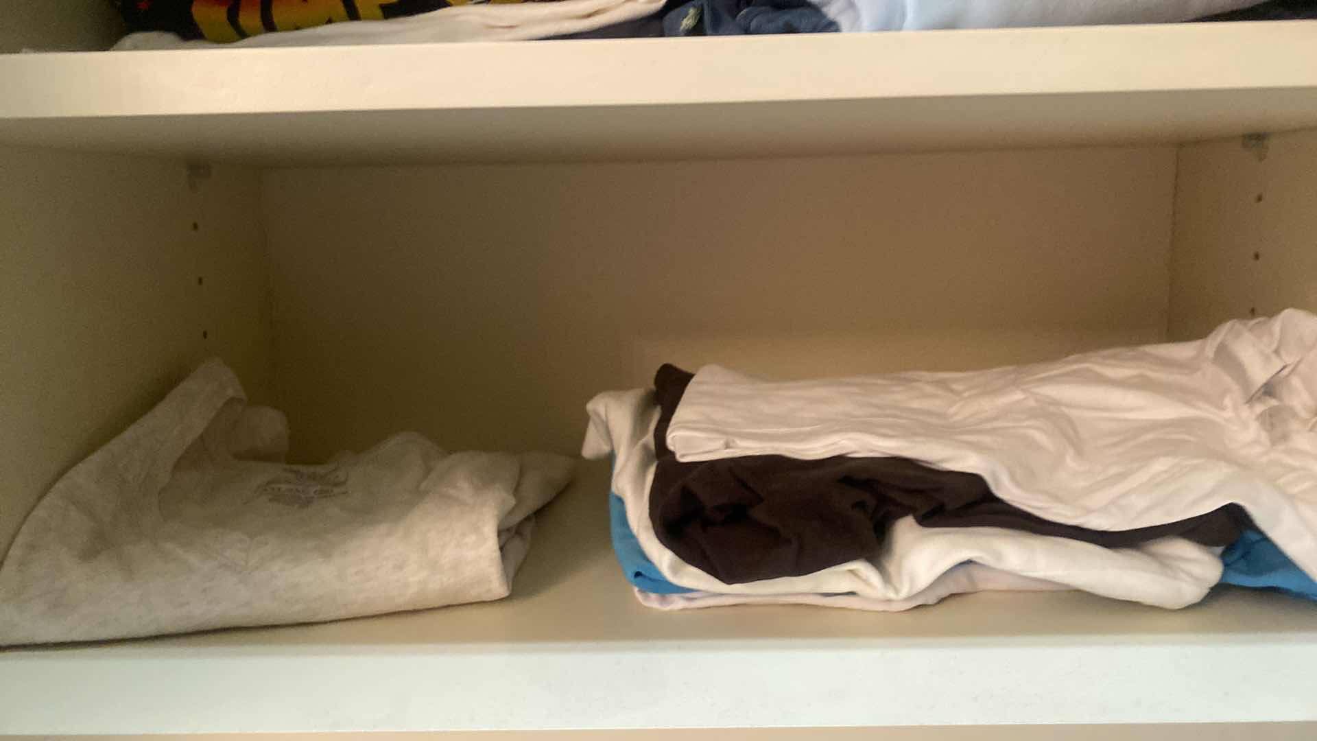 Photo 1 of 8 SHELFS MENS SIZE 2 XL & XL CLOTHING