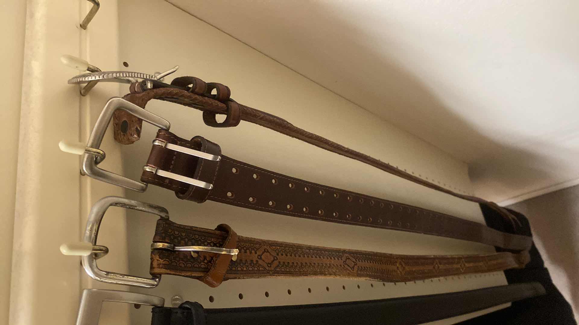 Photo 1 of 4-MENS LEATHER BELTS SIZE 40