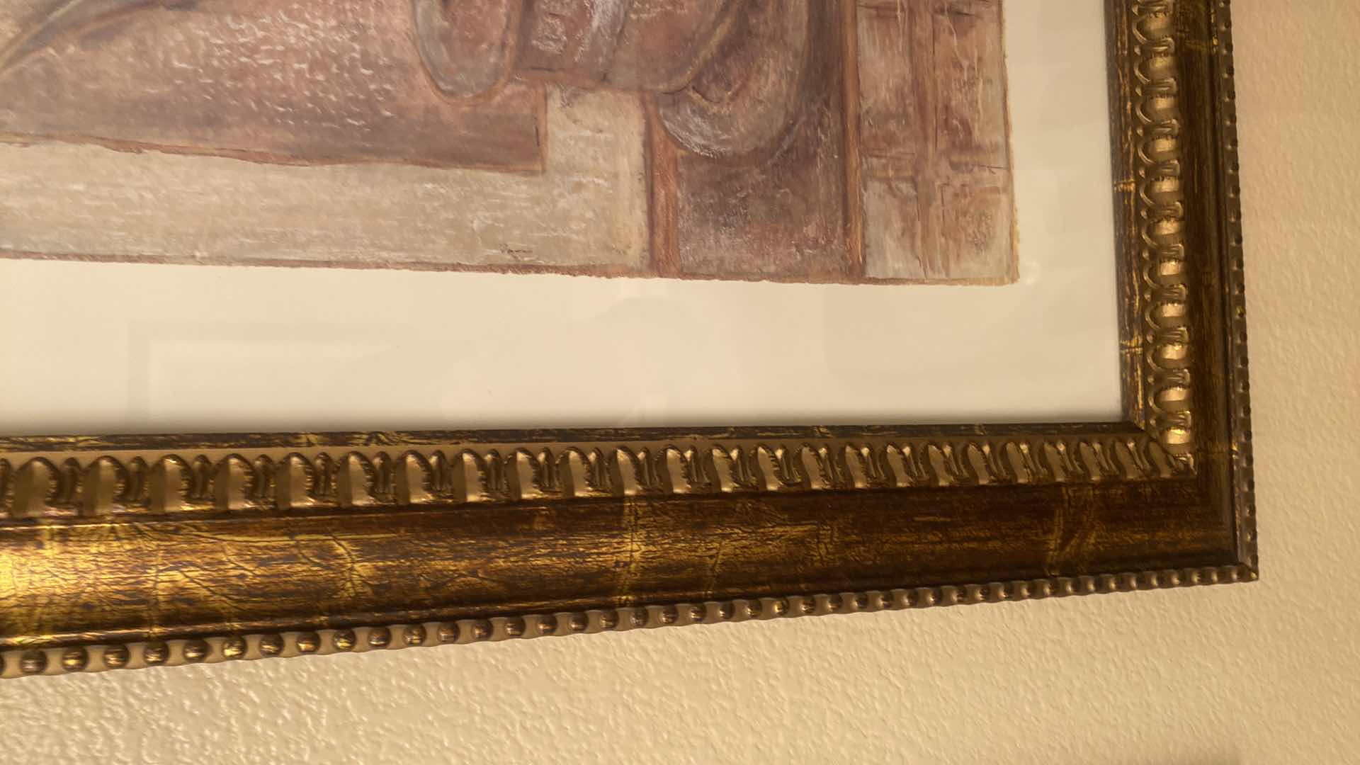 Photo 1 of RESIN FRAMED BOTANICAL PRINT ARTWORK 17 1/2“ x 35 1/2“