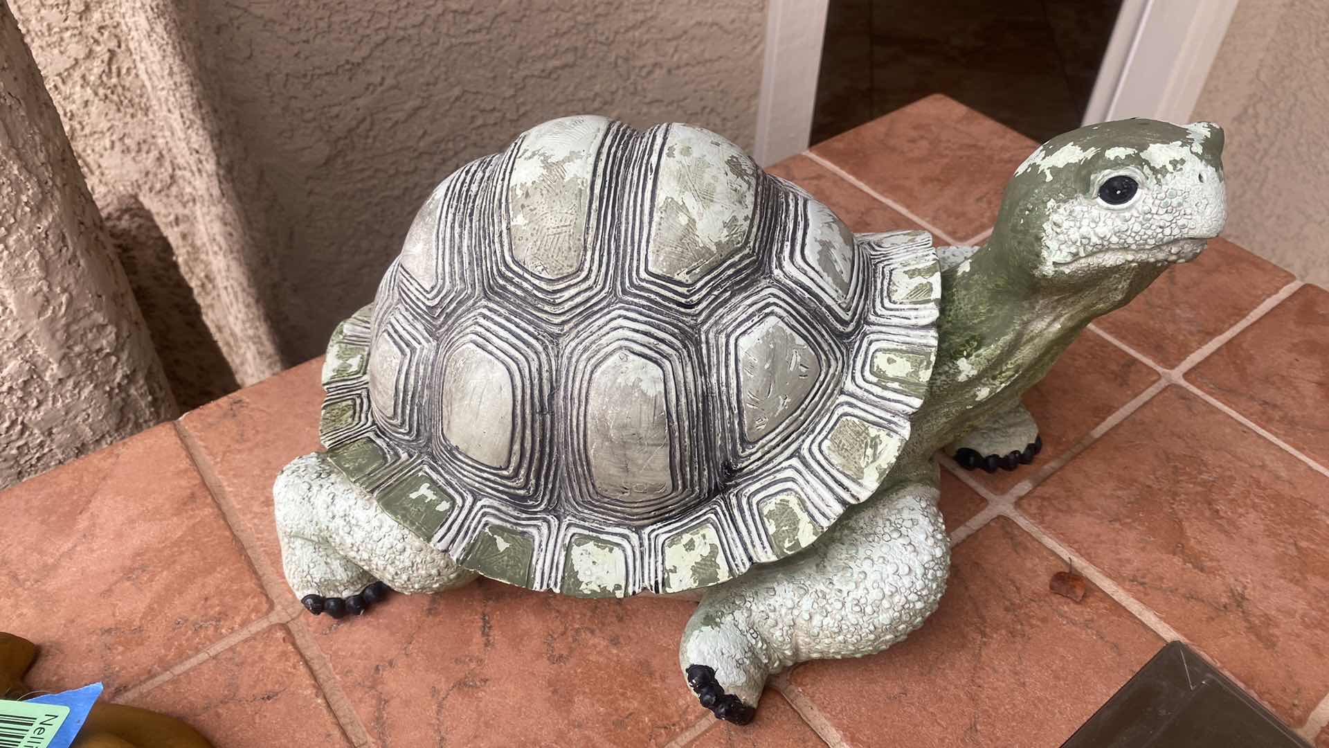 Photo 1 of RESIN CAST TURTLE YARD ART 15” x 9”