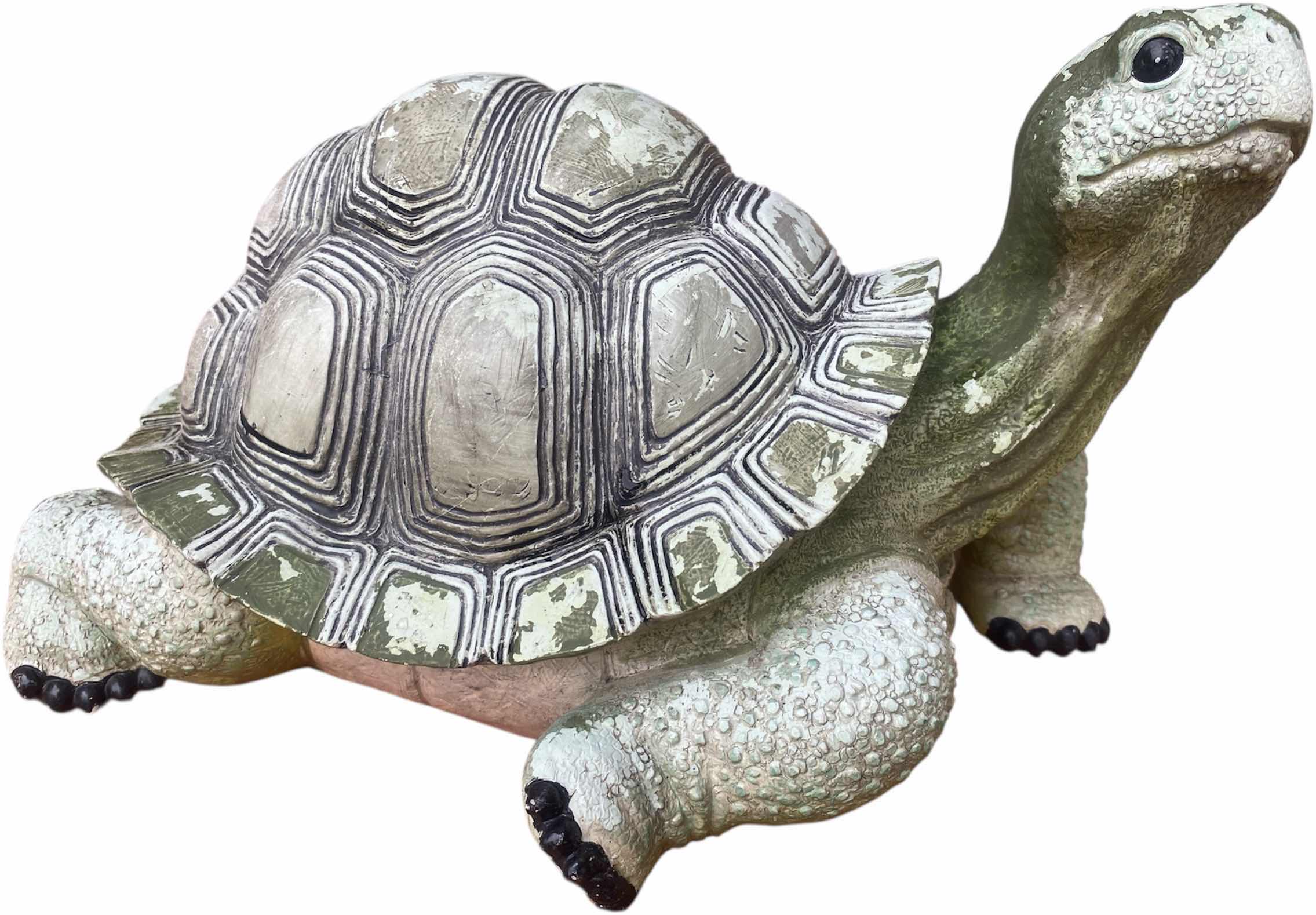 Photo 1 of RESIN CAST TURTLE YARD ART 15” x 9”