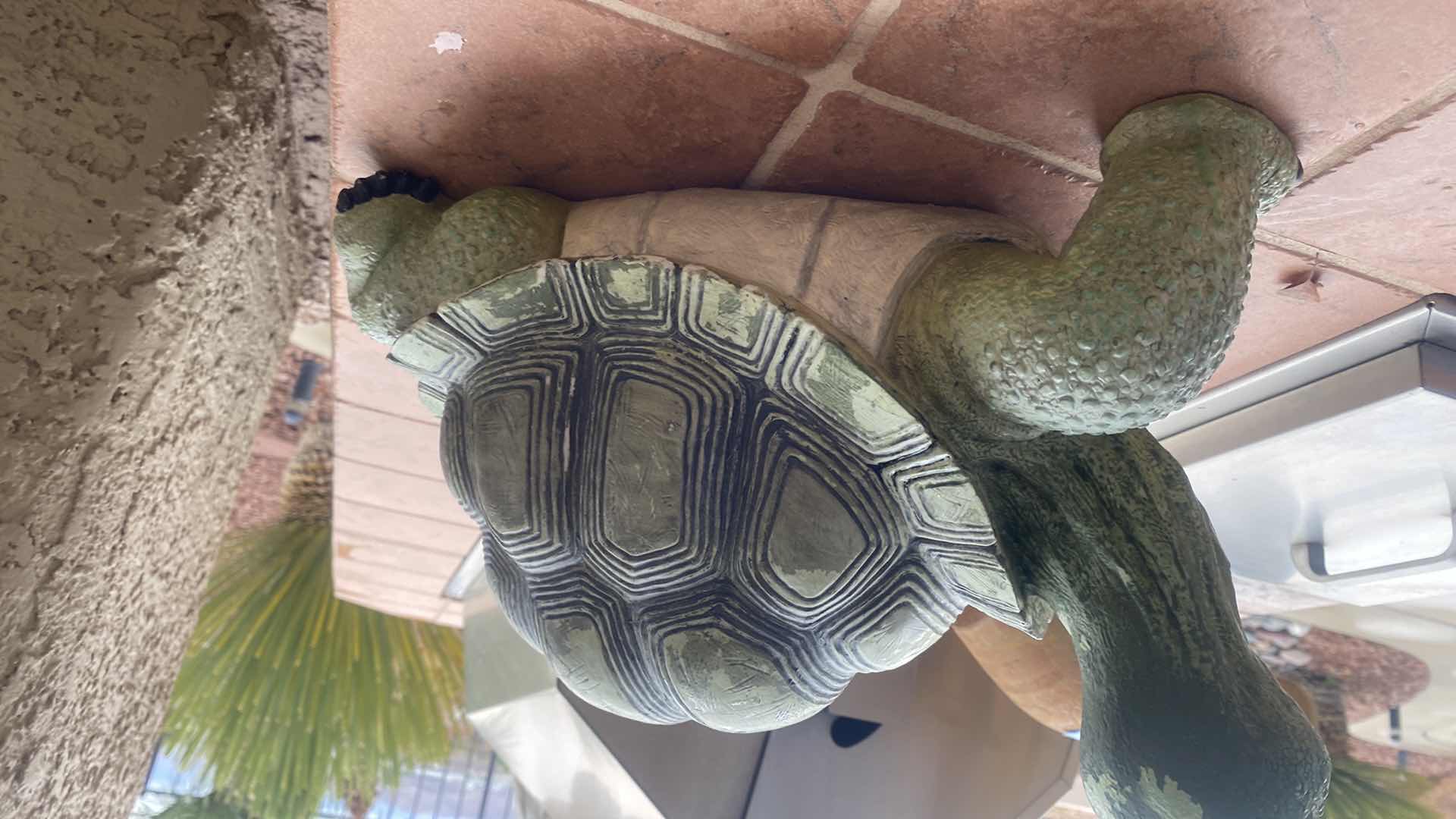 Photo 1 of RESIN CAST TURTLE YARD ART 15” x 9”