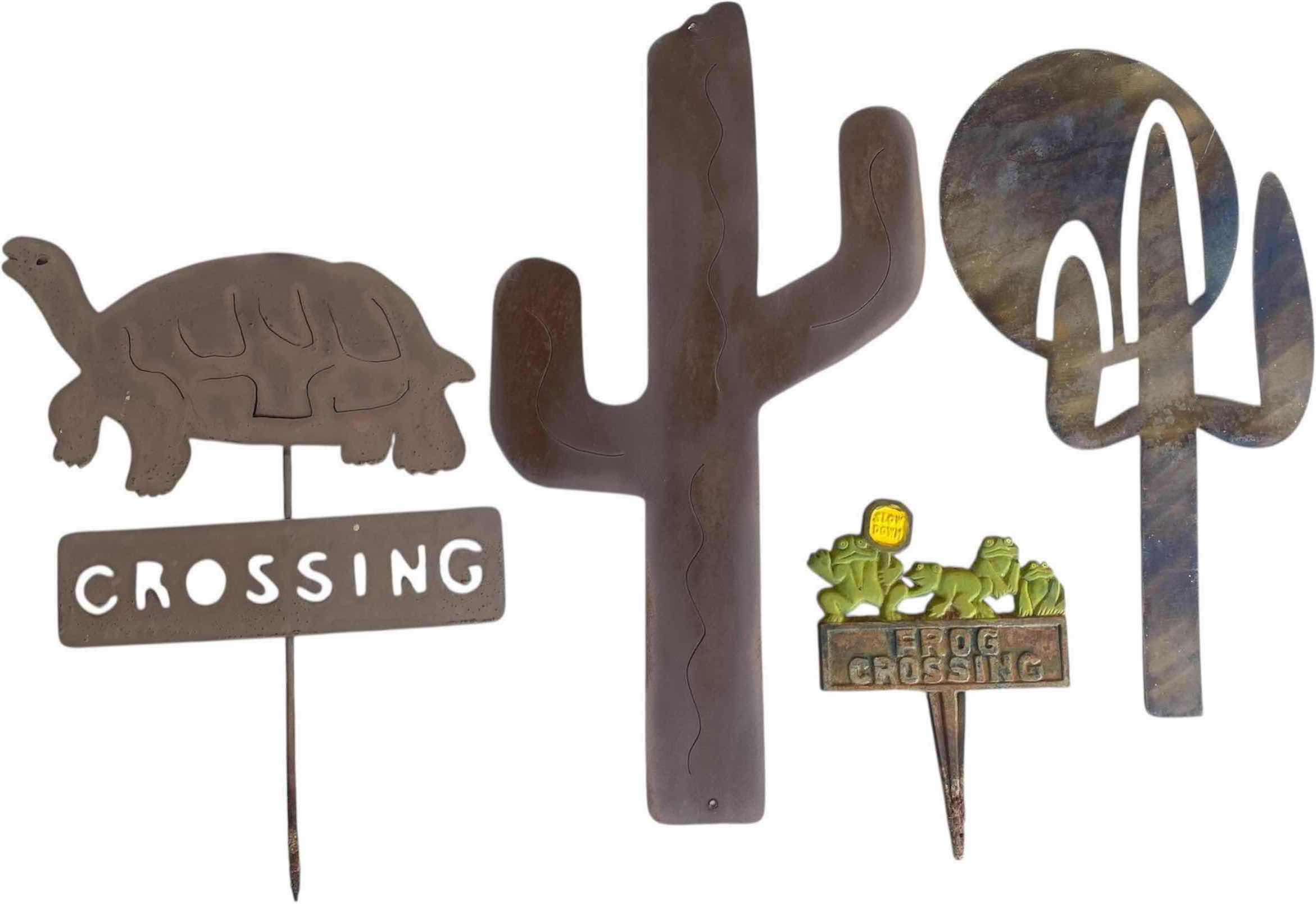 Photo 1 of 4 METAL YARD ART. LARGEST H22”