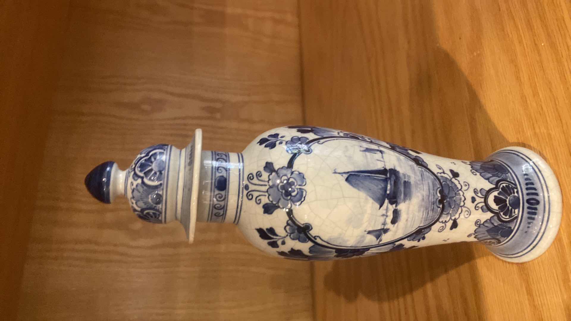 Photo 1 of 2-PORCELAIN VASES H11”