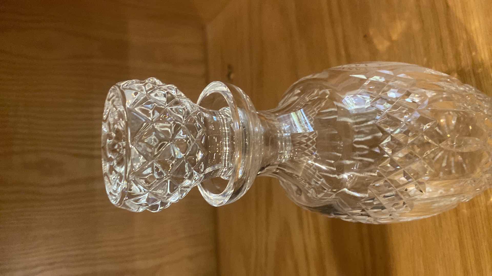 Photo 1 of 1987 LAS VEGAS GOLF INVITATIONAL CRYSTAL DECANTER H10”