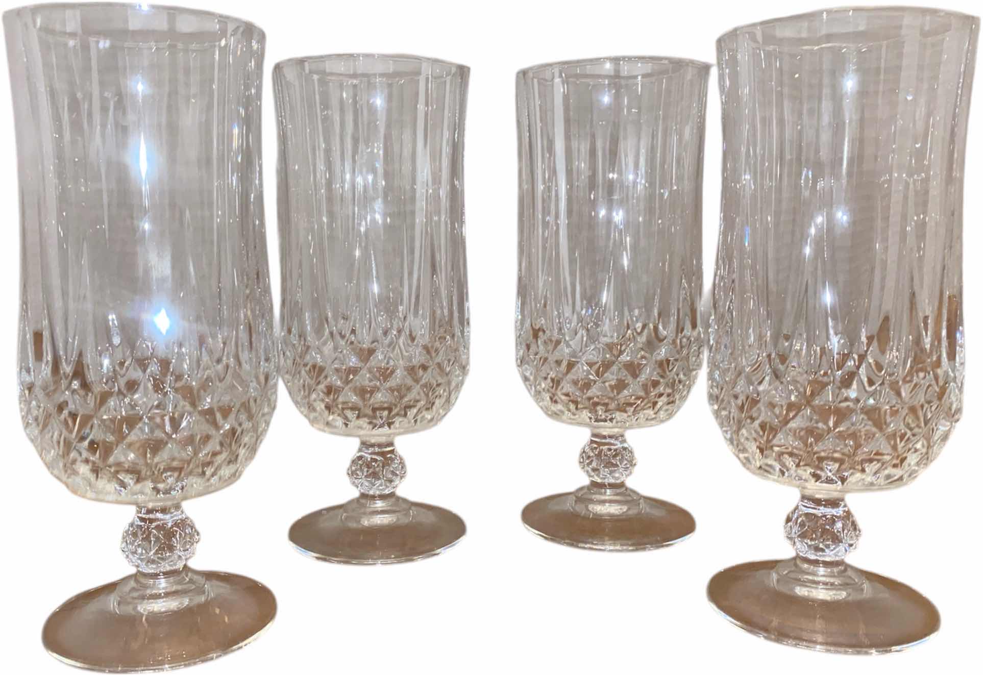 Photo 1 of 4-LONGCHAMPS CRYSTAL GLASSES