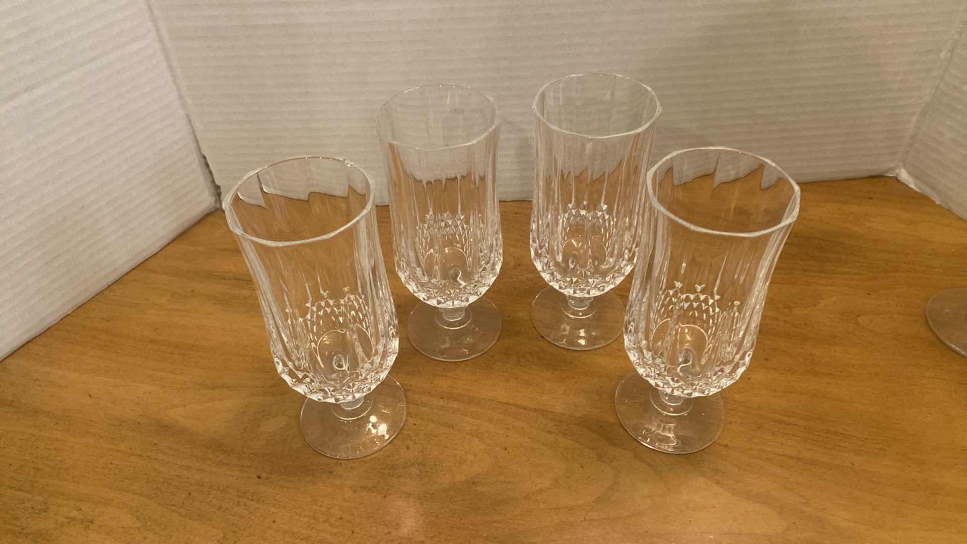 Photo 1 of 4-LONGCHAMPS CRYSTAL GLASSES