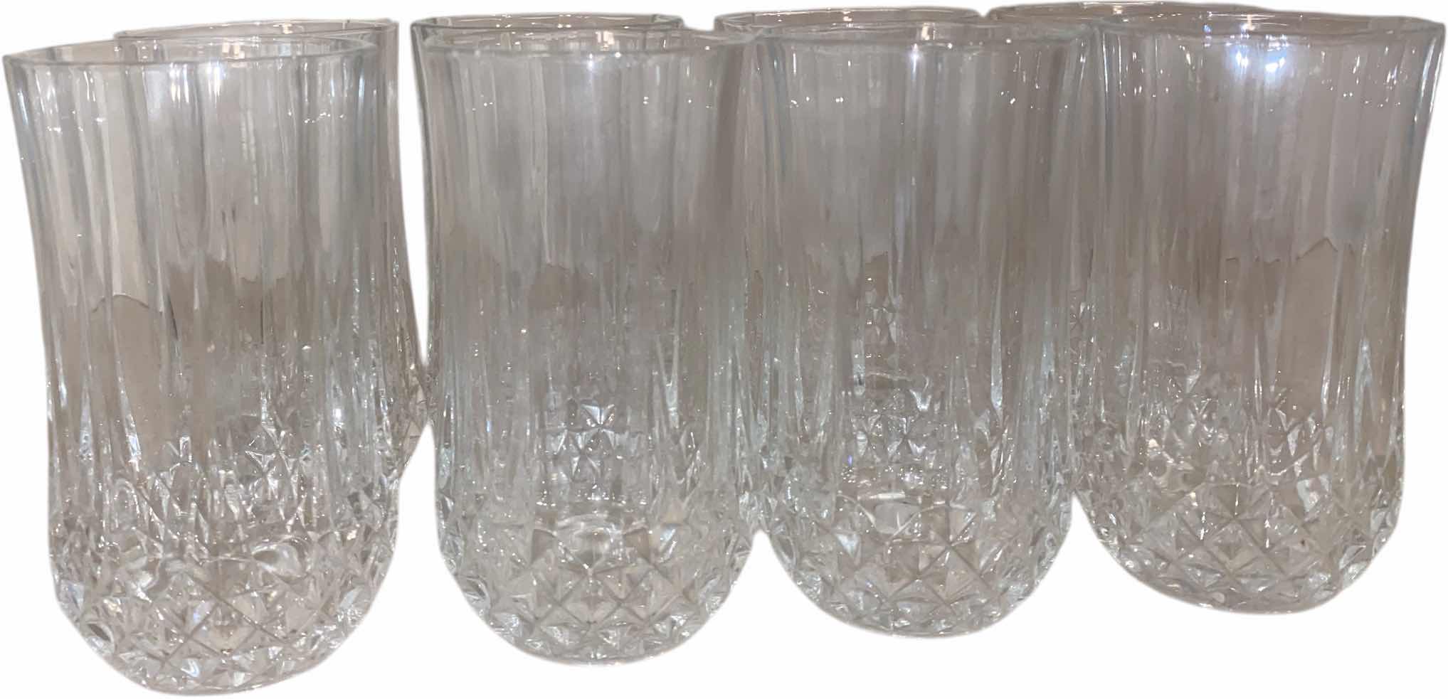 Photo 1 of 8-LONGCHAMPS CRYSTAL GLASSES