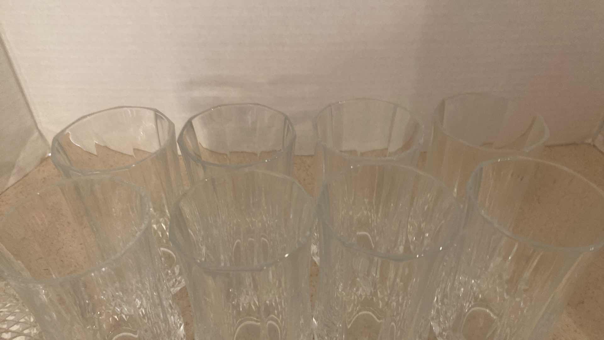 Photo 1 of 8-LONGCHAMPS CRYSTAL GLASSES