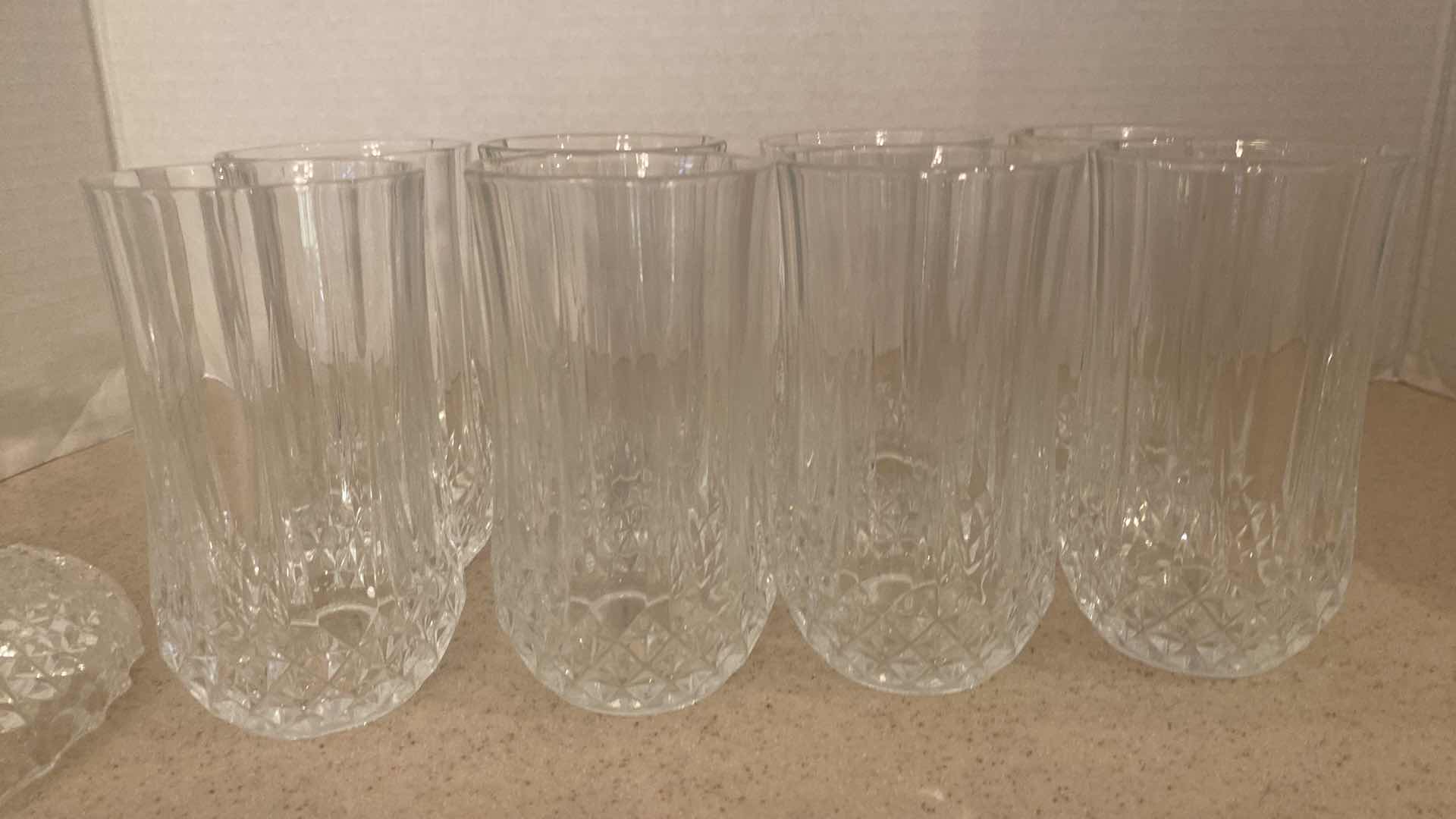 Photo 1 of 8-LONGCHAMPS CRYSTAL GLASSES