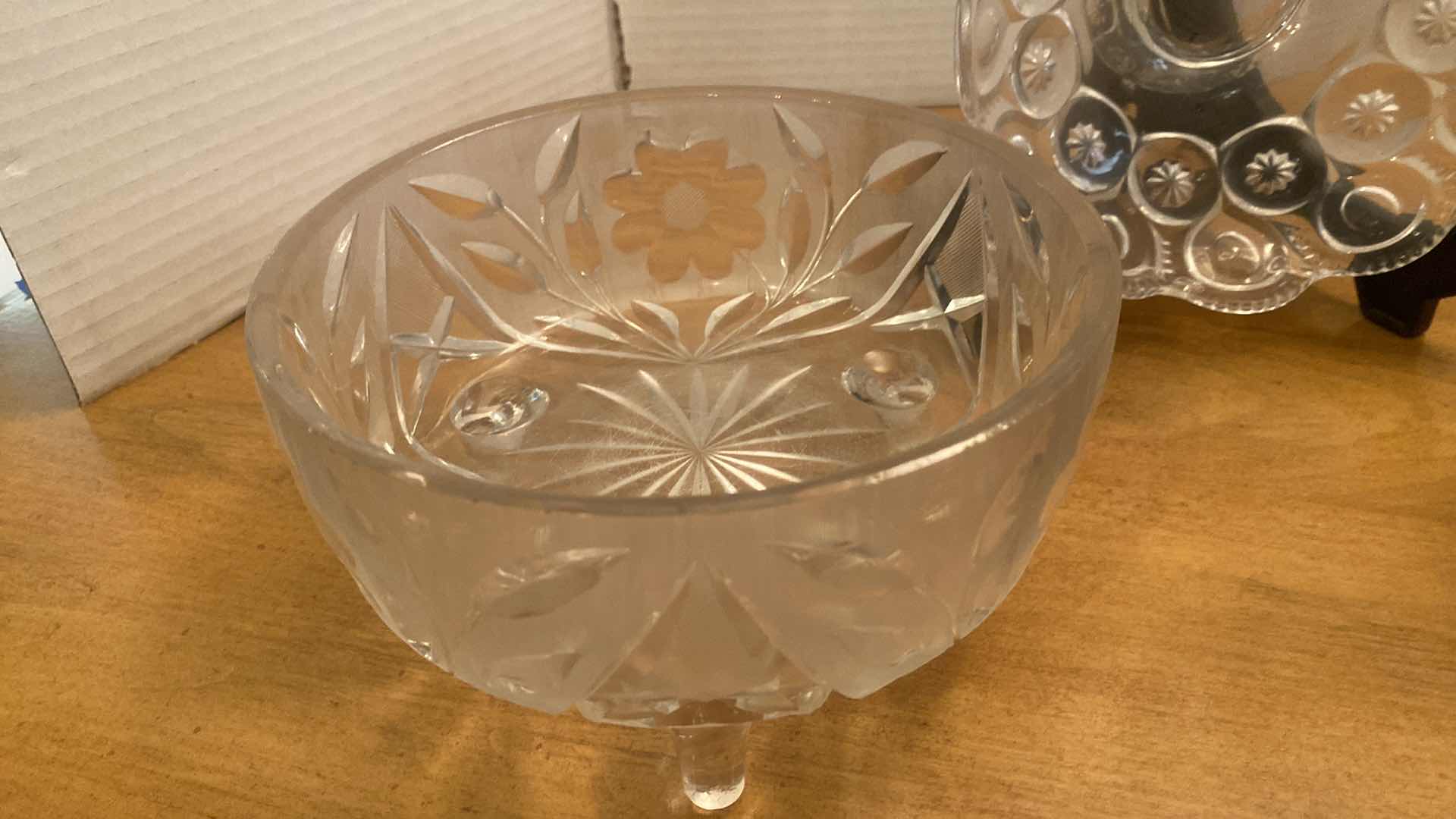 Photo 1 of 3-GLASS SERVE WARE