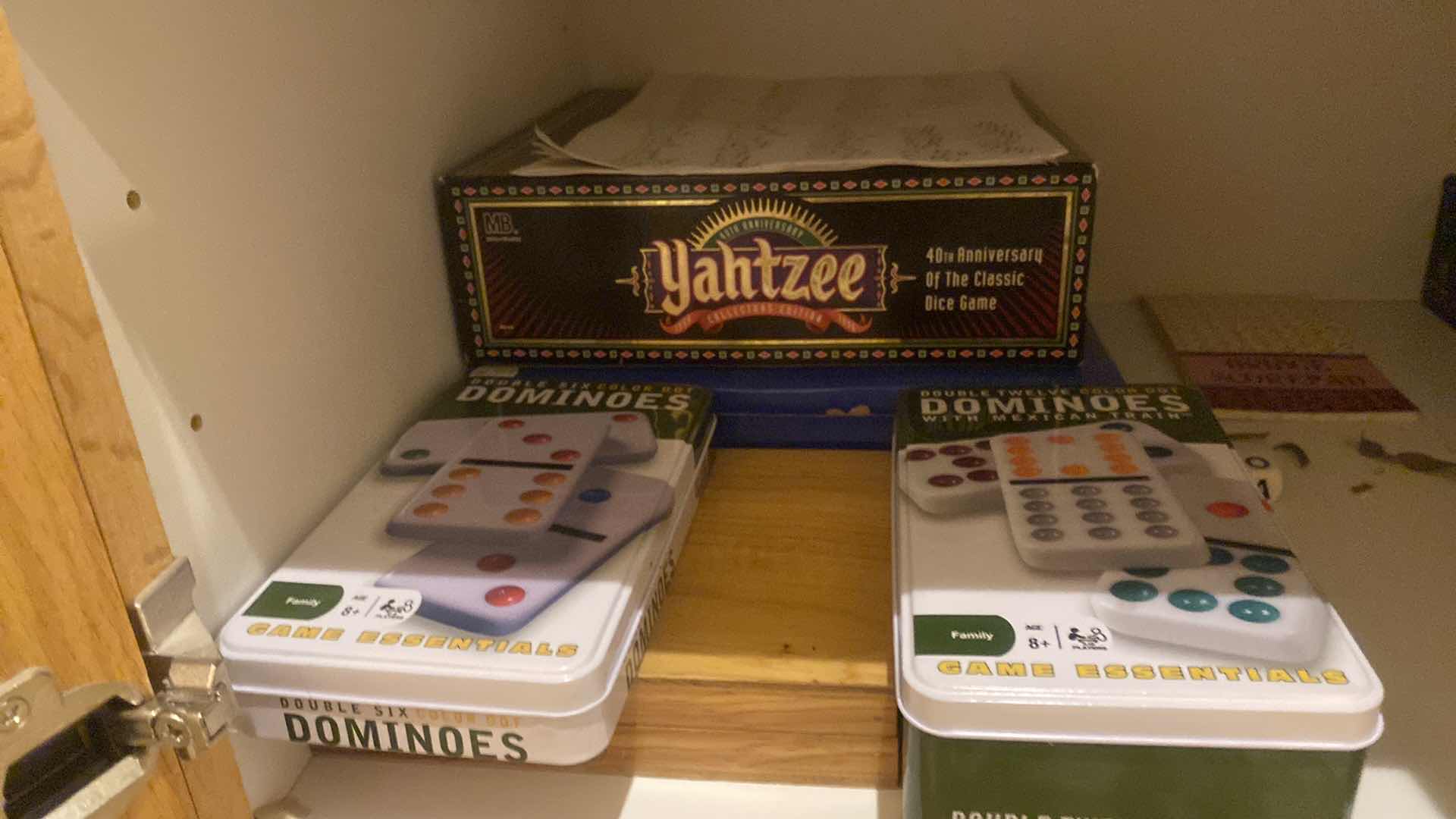 Photo 1 of CONTENTS OF CABINET-GAMES