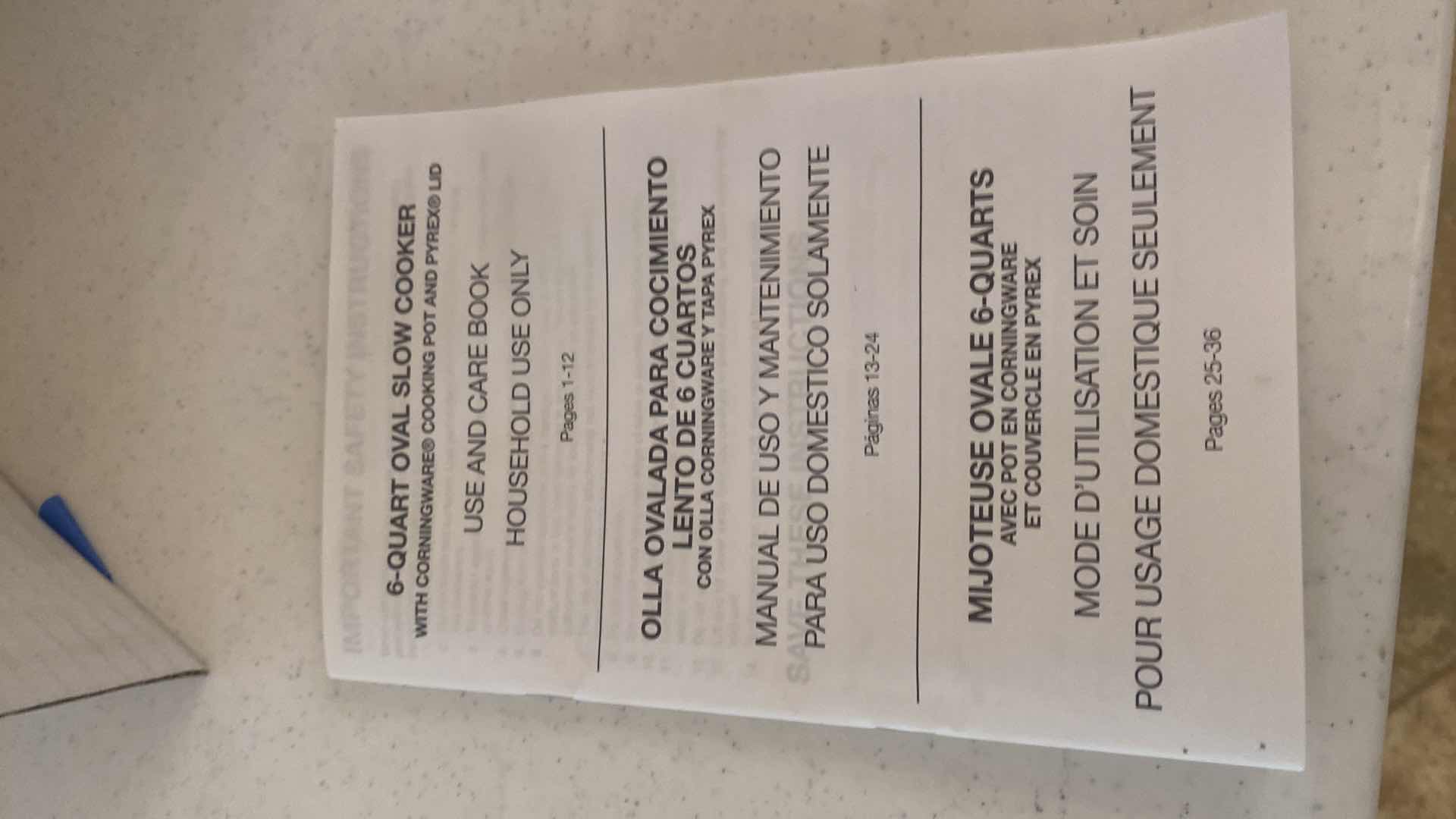 Photo 1 of CORNINGWARE 6qt SLOW COOKER