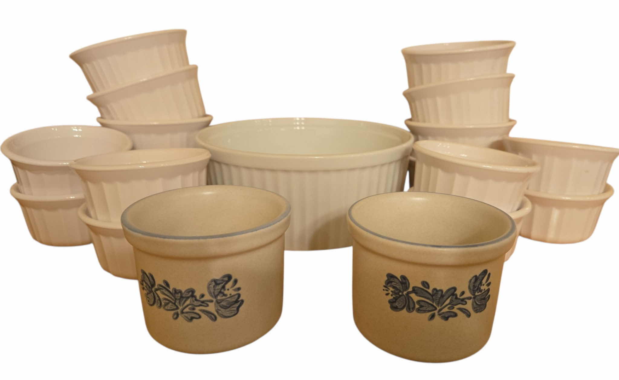 Photo 1 of 17 RAMEKINS & 2 PFALTZGRAFF HERITAGE RAMEKINS