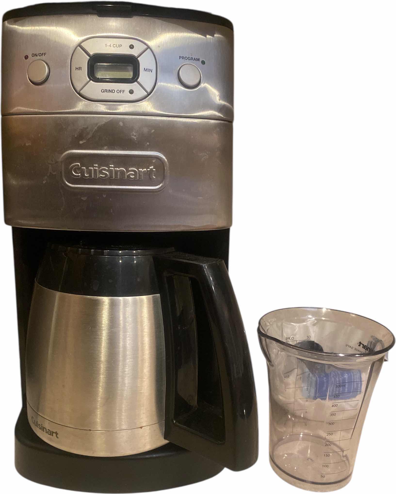 Photo 1 of CUISINART COFFEE MAKER WITH FILTERS