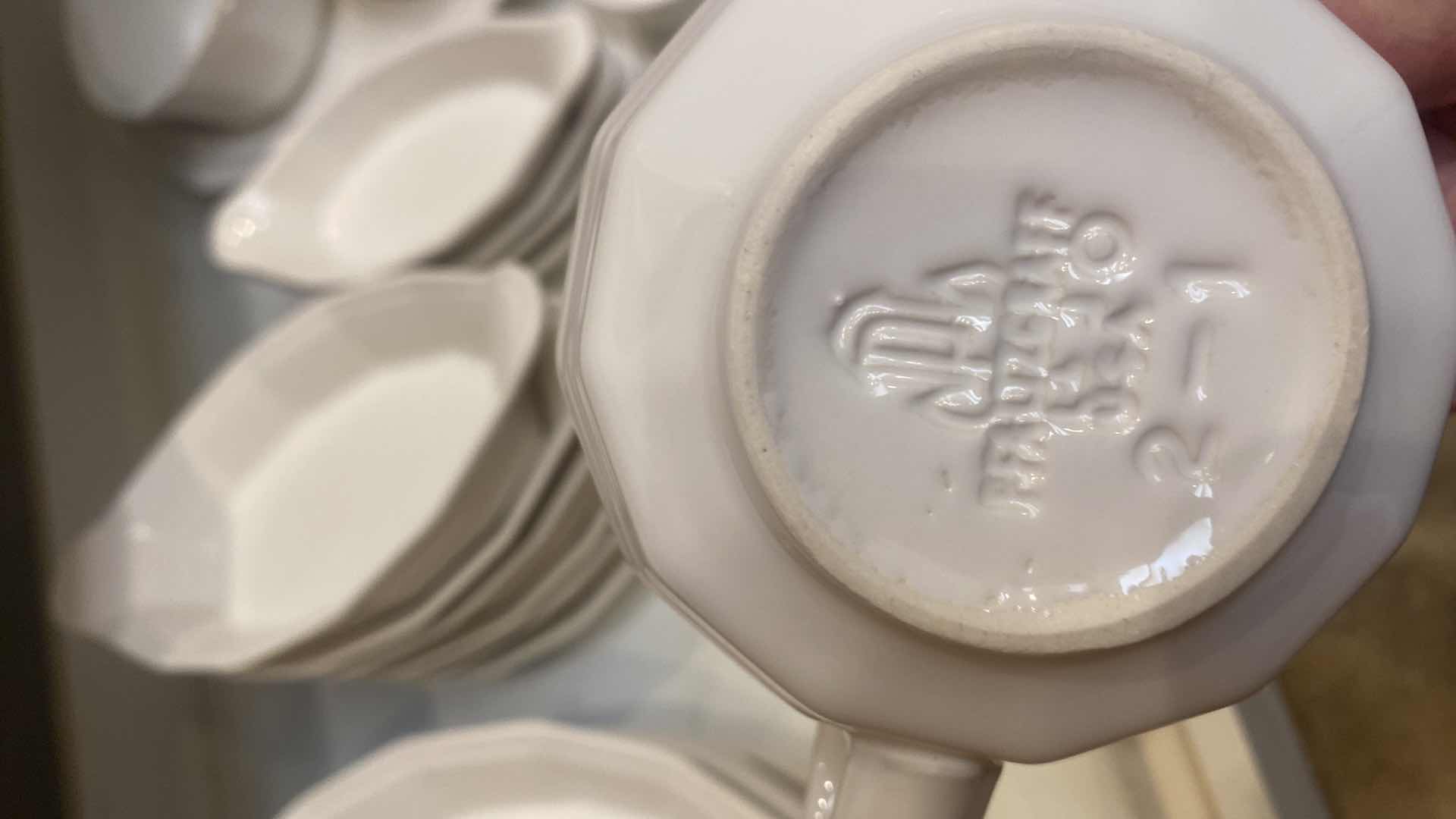 Photo 1 of CONTENTS OF CABINET-PFALTZGRAFF HERITAGE 23 PCS CASSEROLE DISHES PLATER 3 COFFEE CUPS