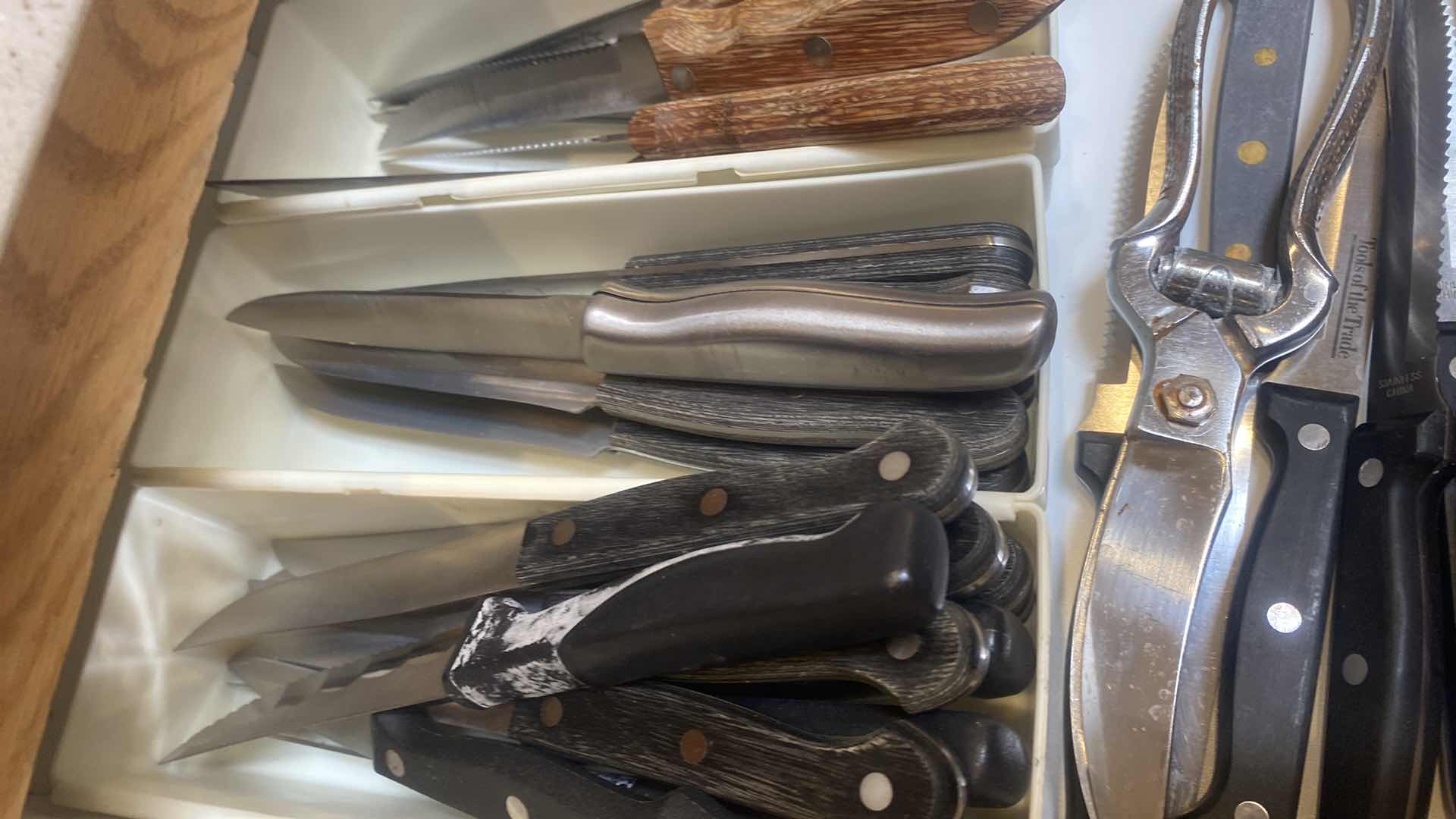 Photo 1 of CONTENTS OF CABINET-STEAK KNIFES