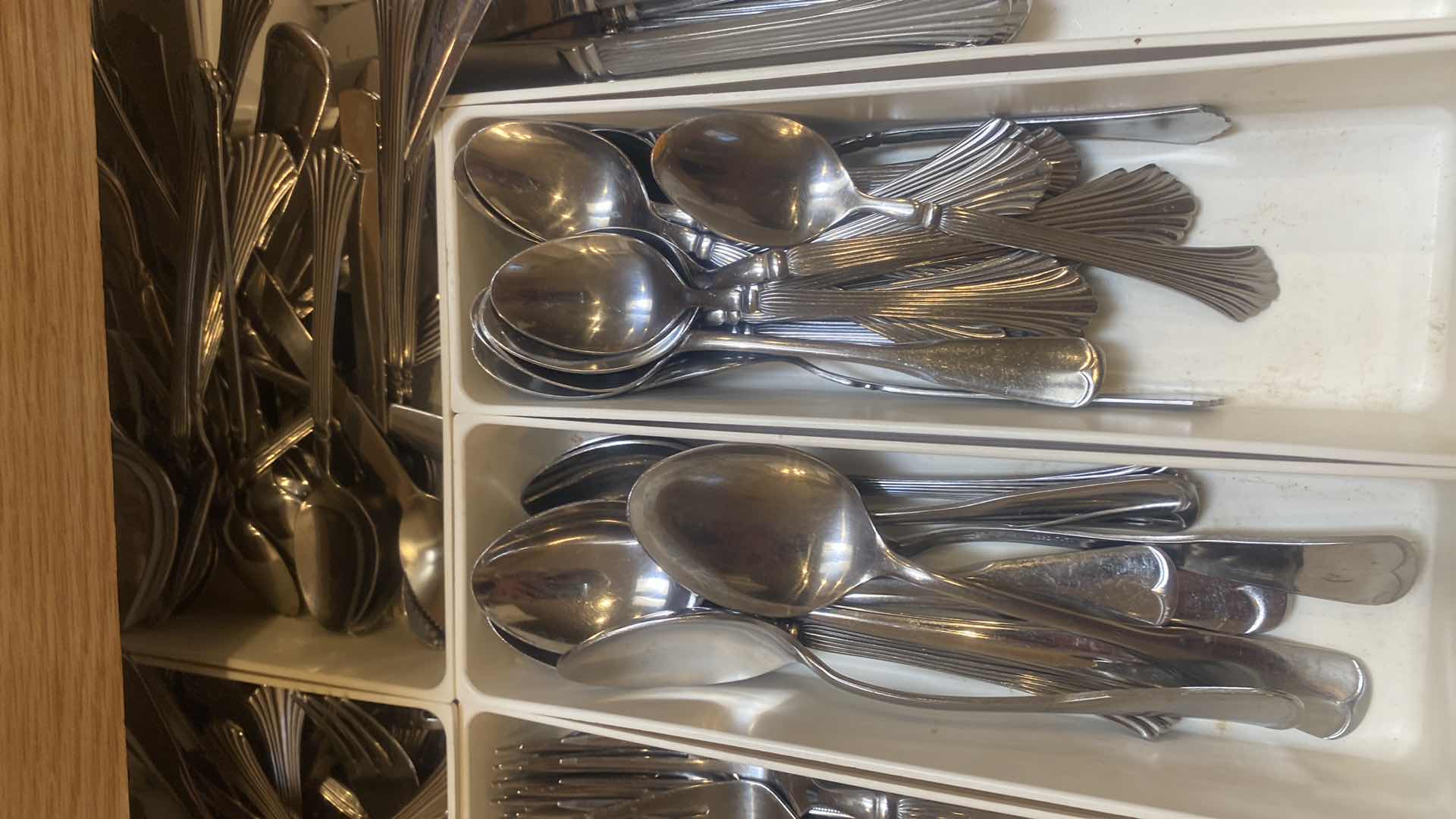 Photo 1 of CONTENTS OF CABINET-SILVERWARE