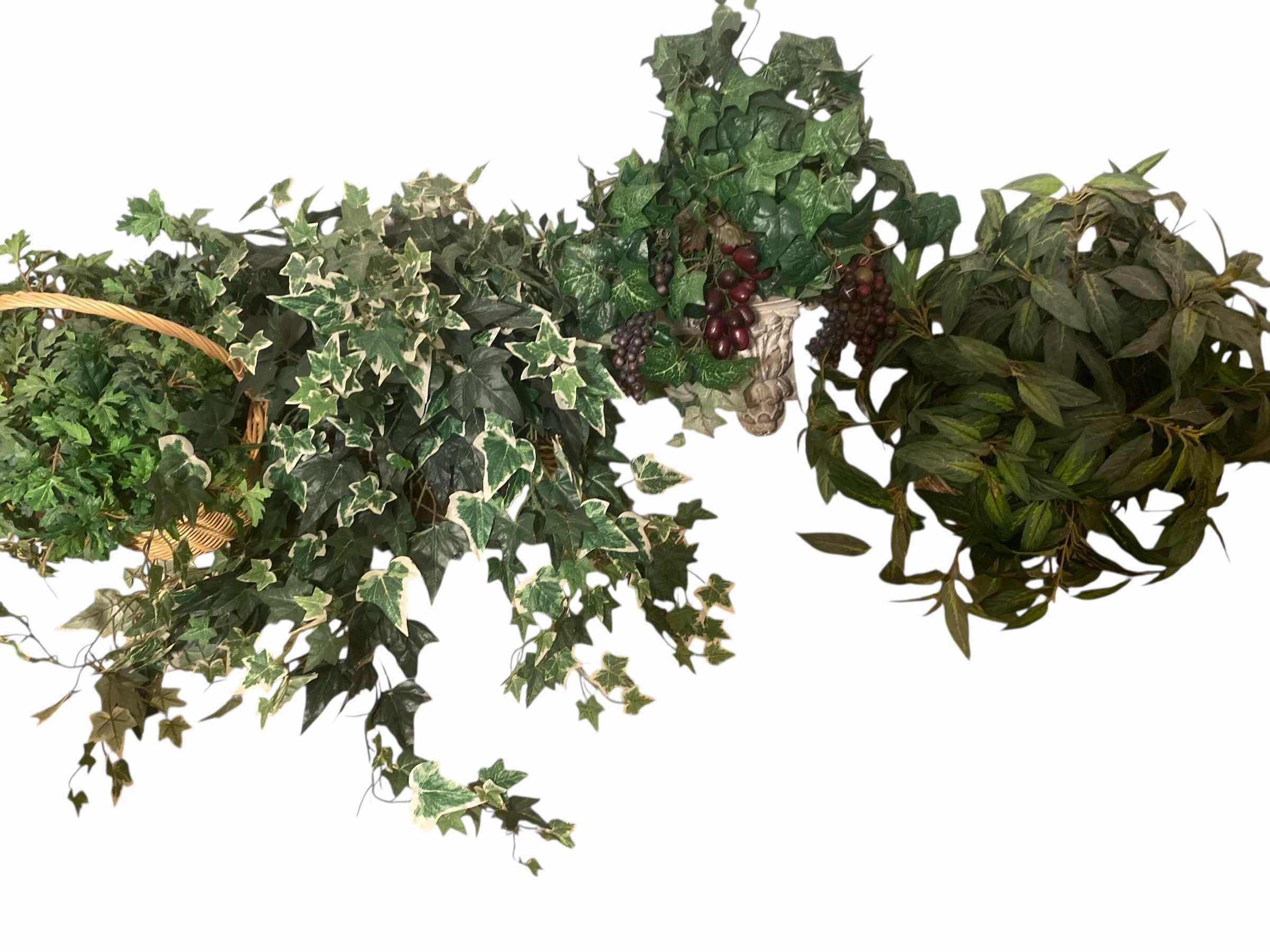 Photo 1 of 4-FAUX PLANTS