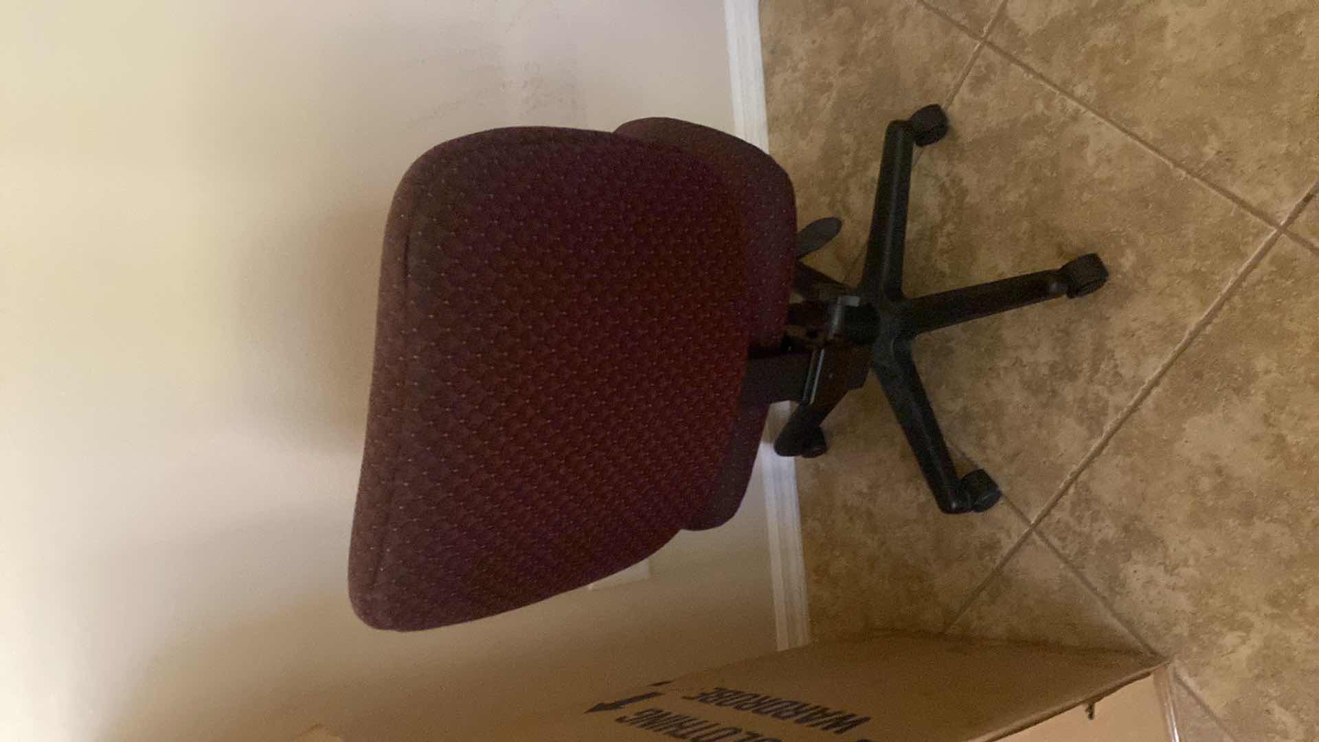 Photo 1 of DESK CHAIR WITH WHEELS
