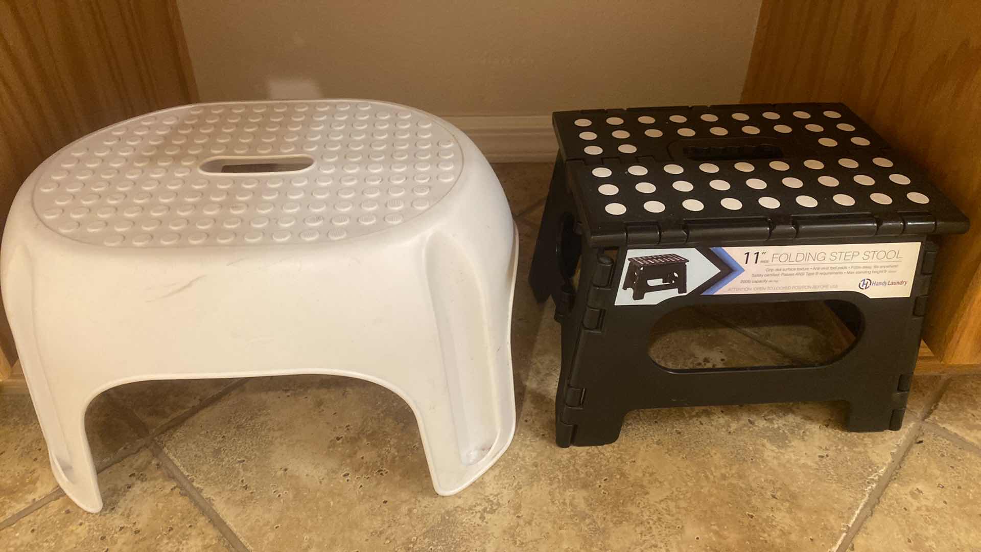 Photo 1 of 2-STEP STOOLS, KLEENEX & FIRST AID SUPPLIES