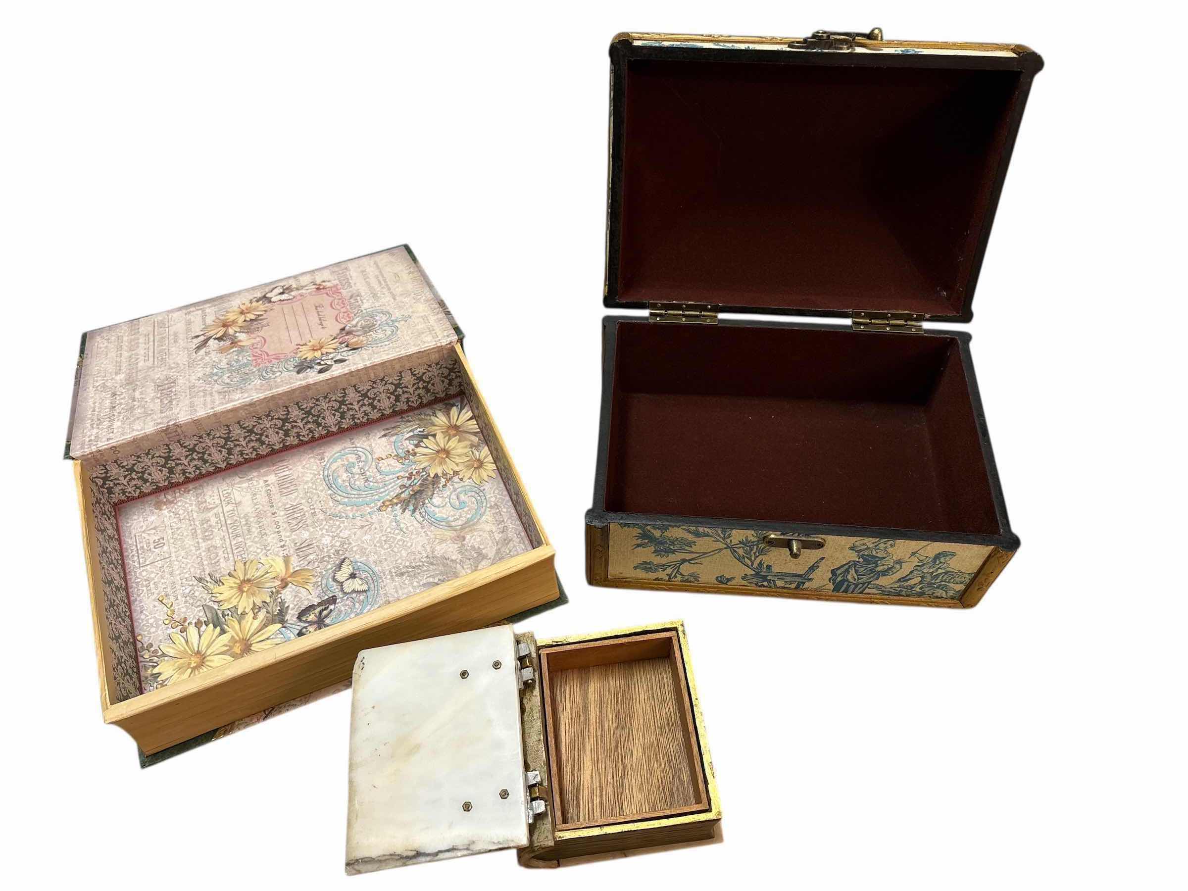 Photo 1 of (7)PCS JEWELRY BOXES