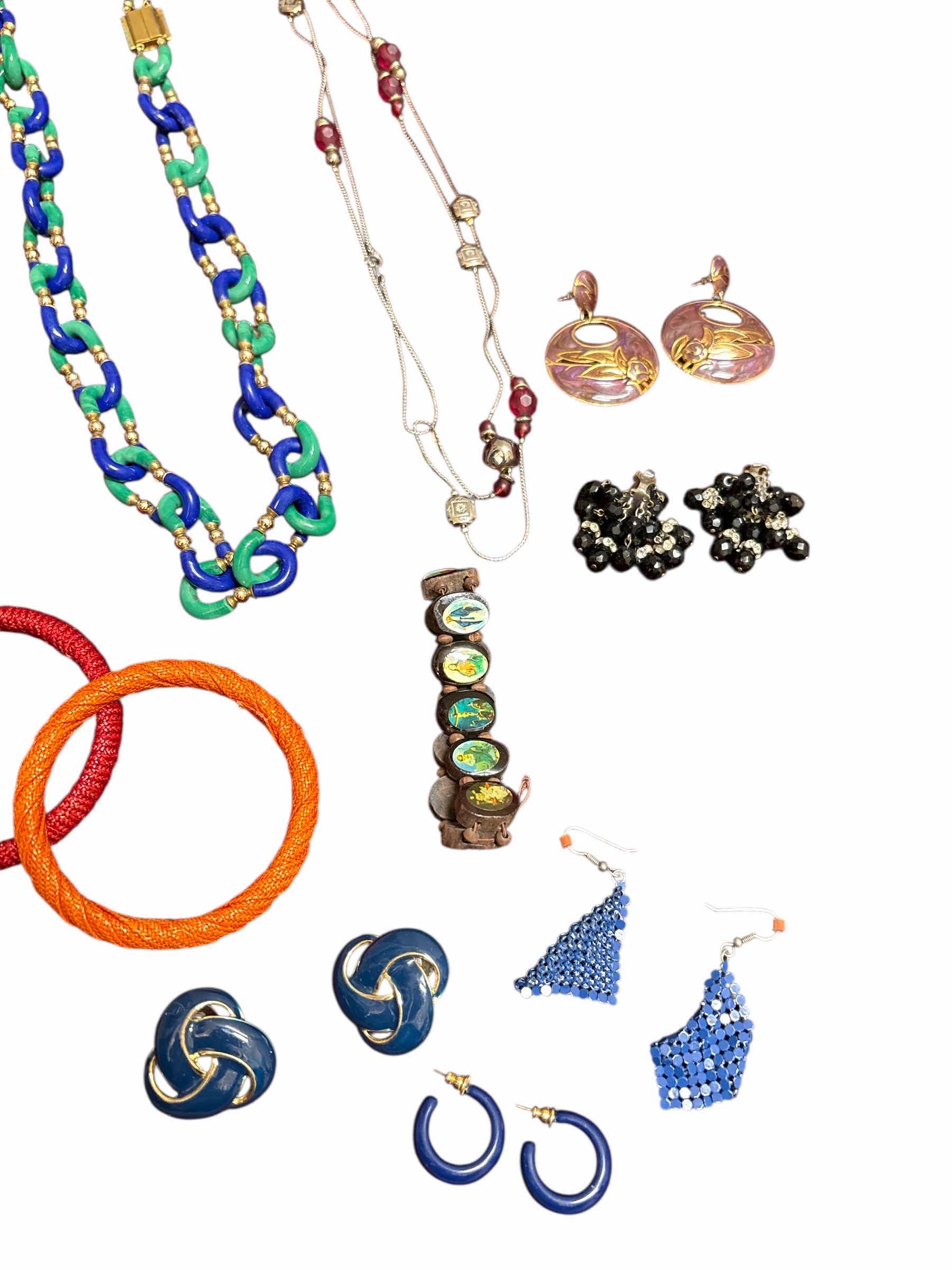 Photo 1 of (13)PCS 80S FASHION JEWELRY