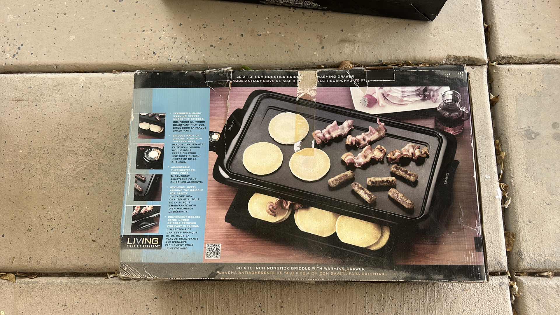 Photo 1 of 20” x10” NONSTICK GRIDDLE WITH WARMING DRAWER
