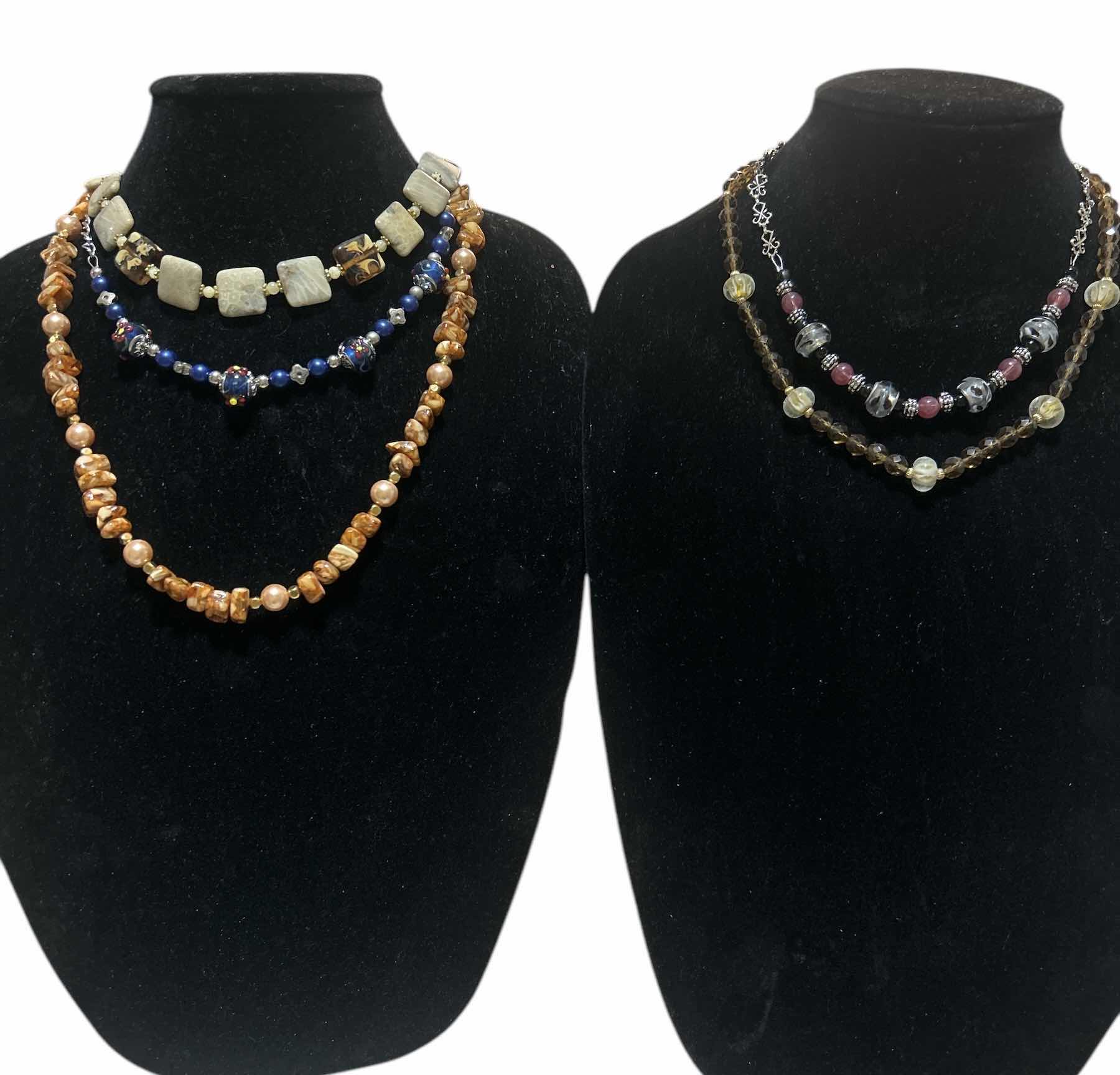 Photo 1 of 5 - FASHION JEWELRY PIECES - CUSTOM DESIGNED NECKLACES