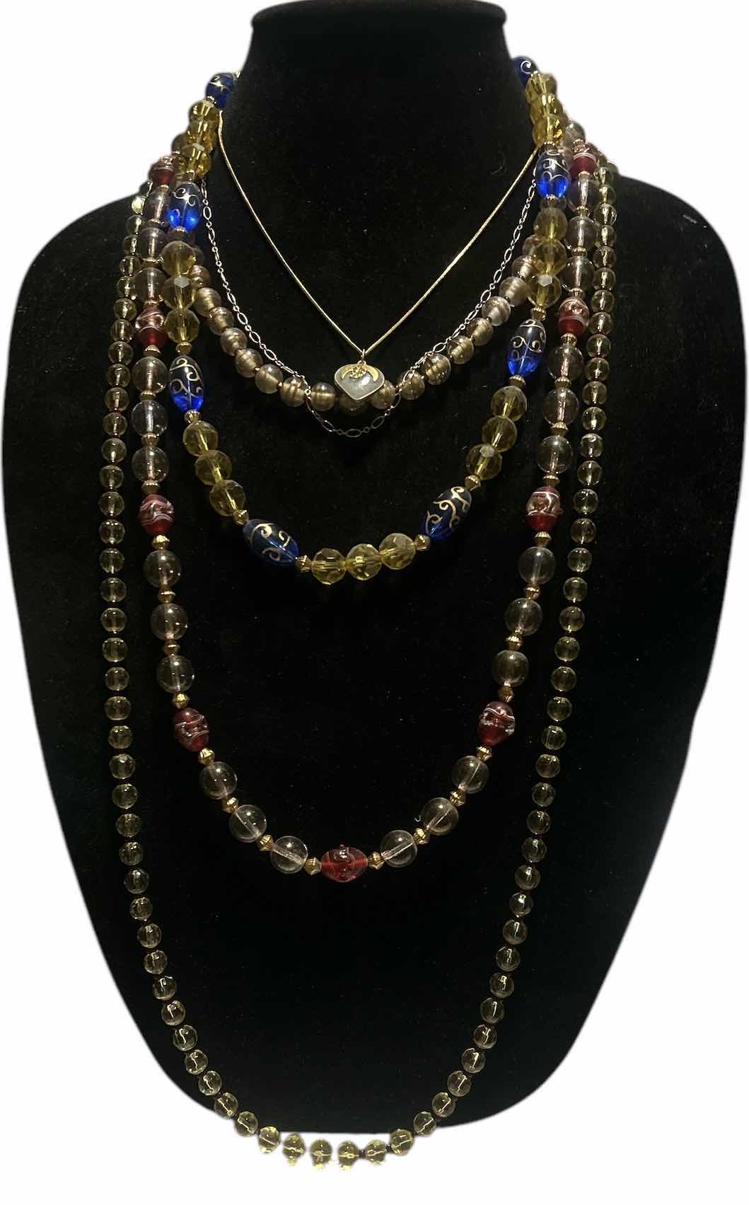 Photo 1 of FASHION JEWELRY- 5 NECKLACES