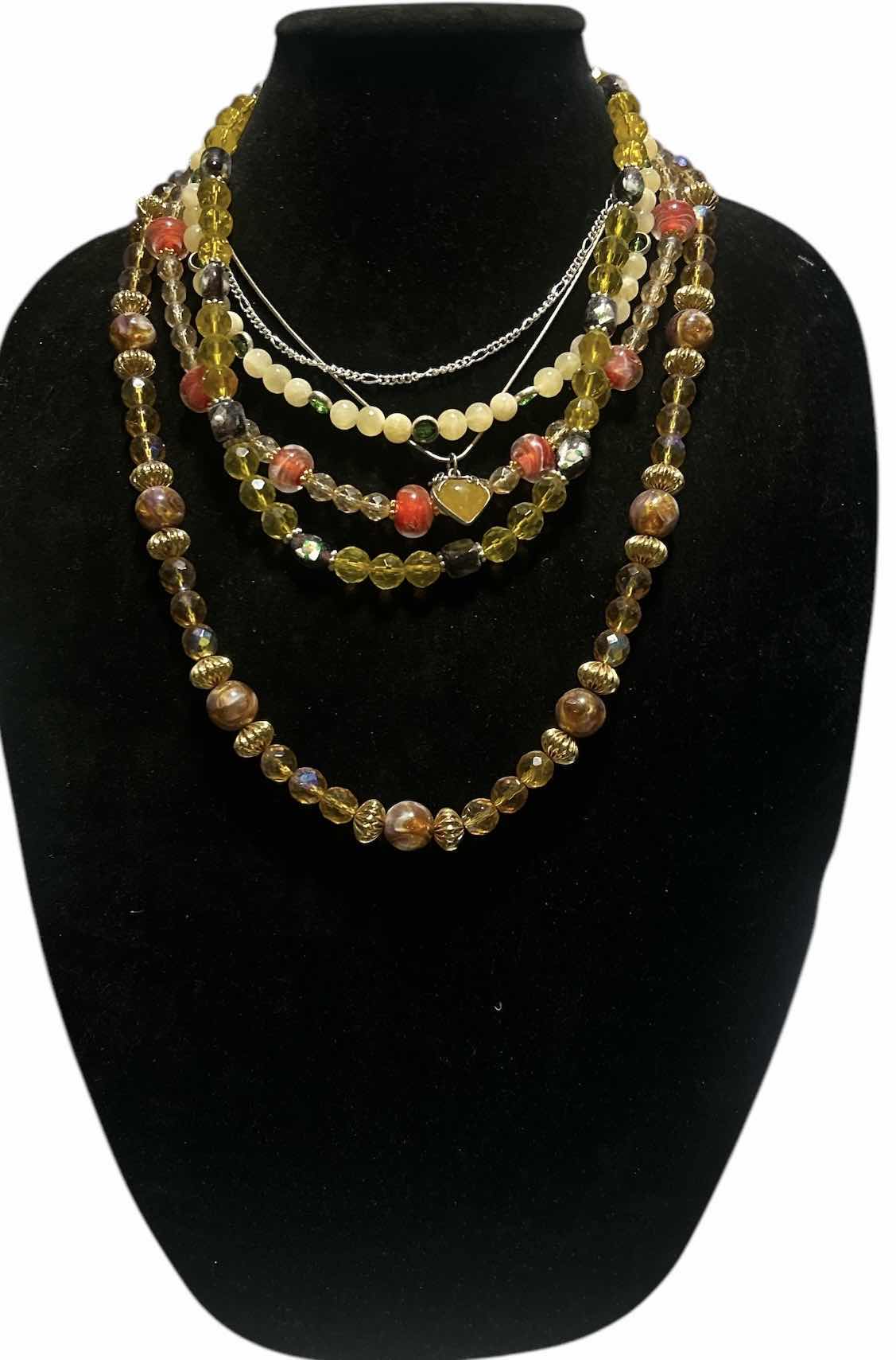 Photo 1 of FASHION JEWELRY- 5 NECKLACES
